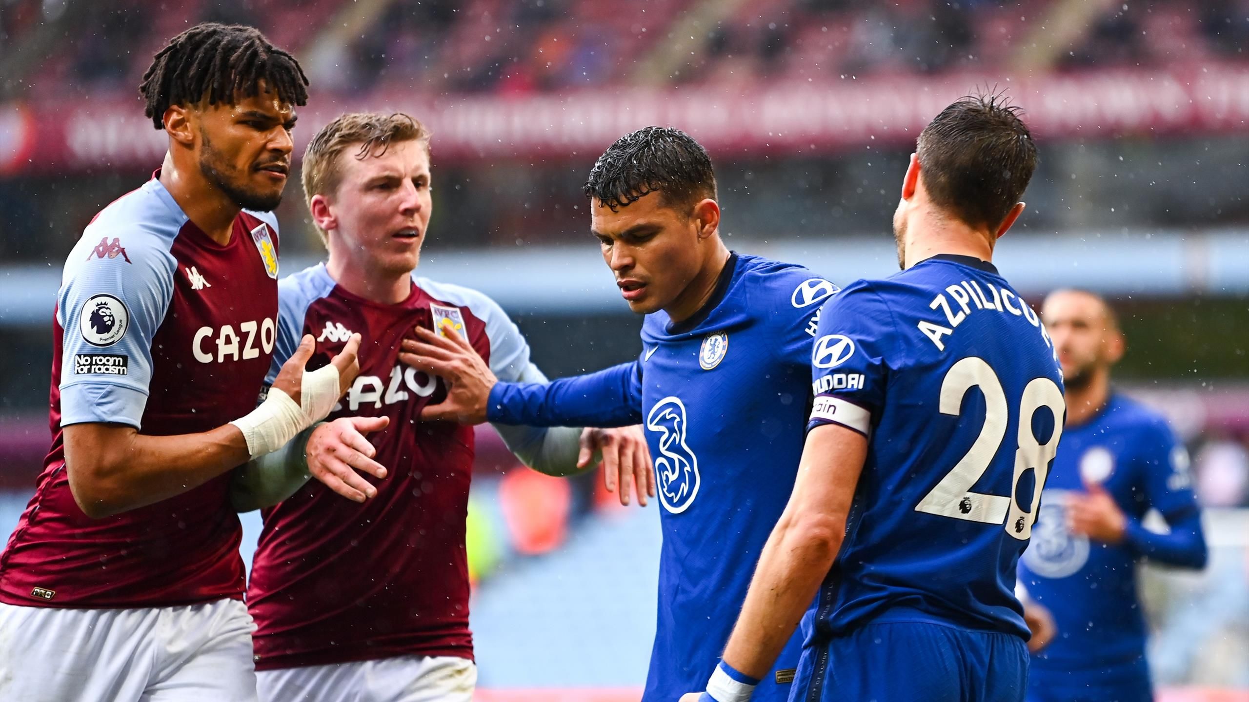 Fc Chelsea Trotz Patzer Bei Aston Villa Fur Champions League Qualifiziert Leicester City Verliert Eurosport