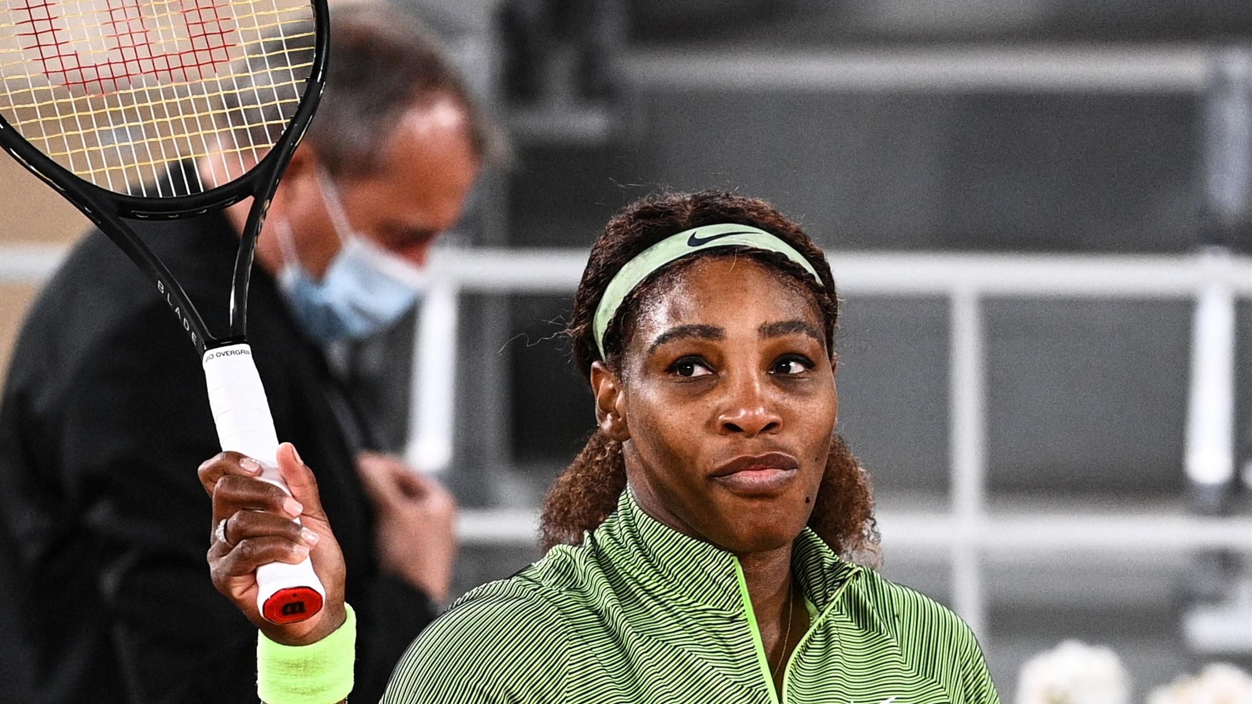 French Open Tennis 2021 Elena Rybakina Stuns Serena Williams And Reaches French Open Quarter Finals Eurosport