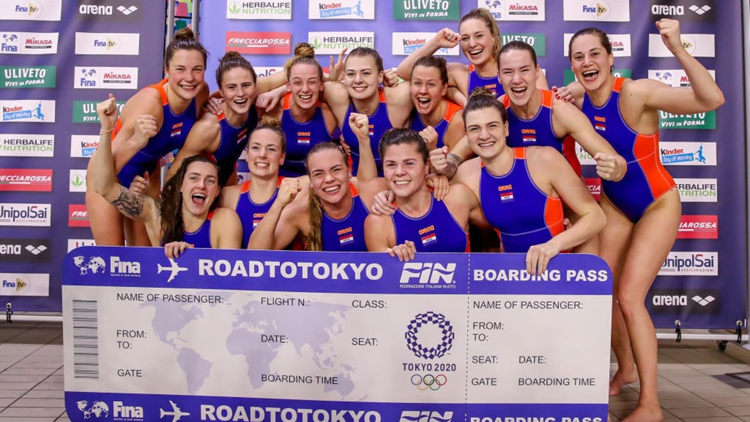 olympische spelen tokyo 2020 waterpolovrouwen na 13 jaar afwezigheid terug op de spelen eurosport