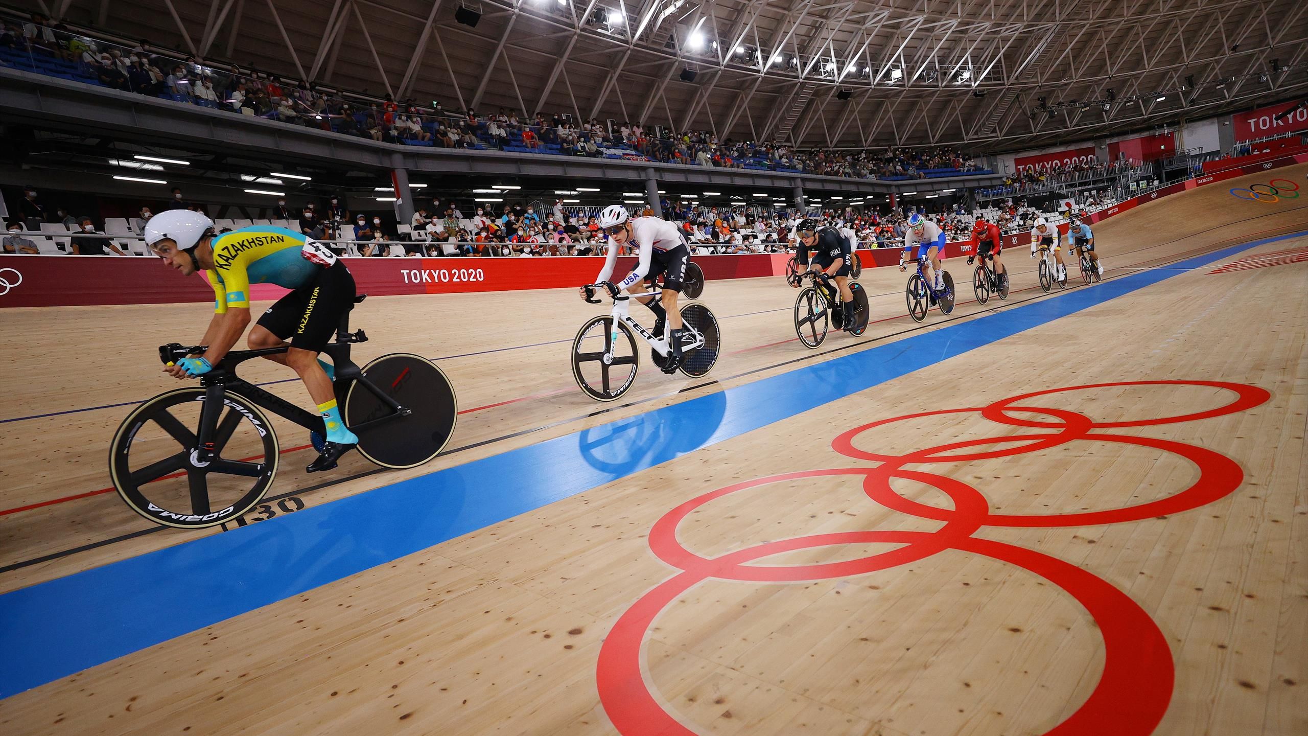 Tokyo 2020 track cycling schedule