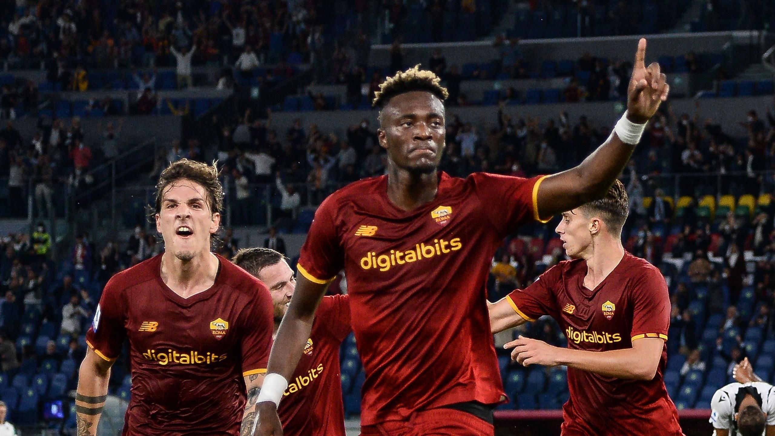 Tammy Abraham and Roma are rolling after Udinese win sends them fourth in Serie A table - The Warm-Up - Eurosport
