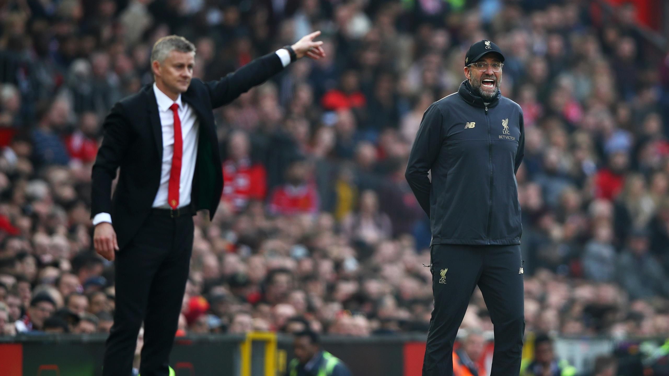 Ole Gunnar Solskjaer appears to blame Jurgen Klopp for Manchester United's lack of penalties