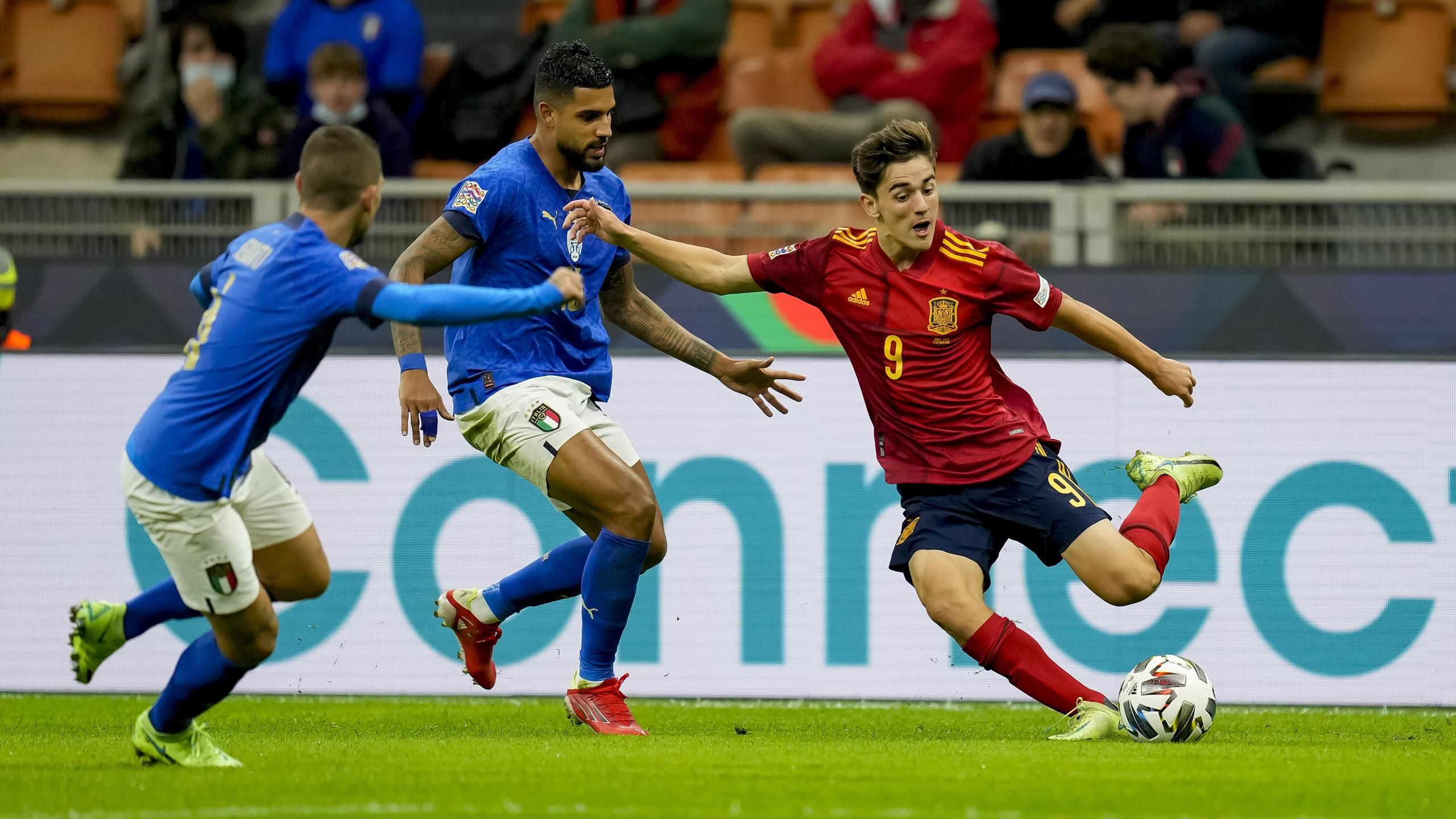 Spanien Talent Martin Paez Gavira Bricht Rekord Im Halbfinale Gegen Italien Eurosport