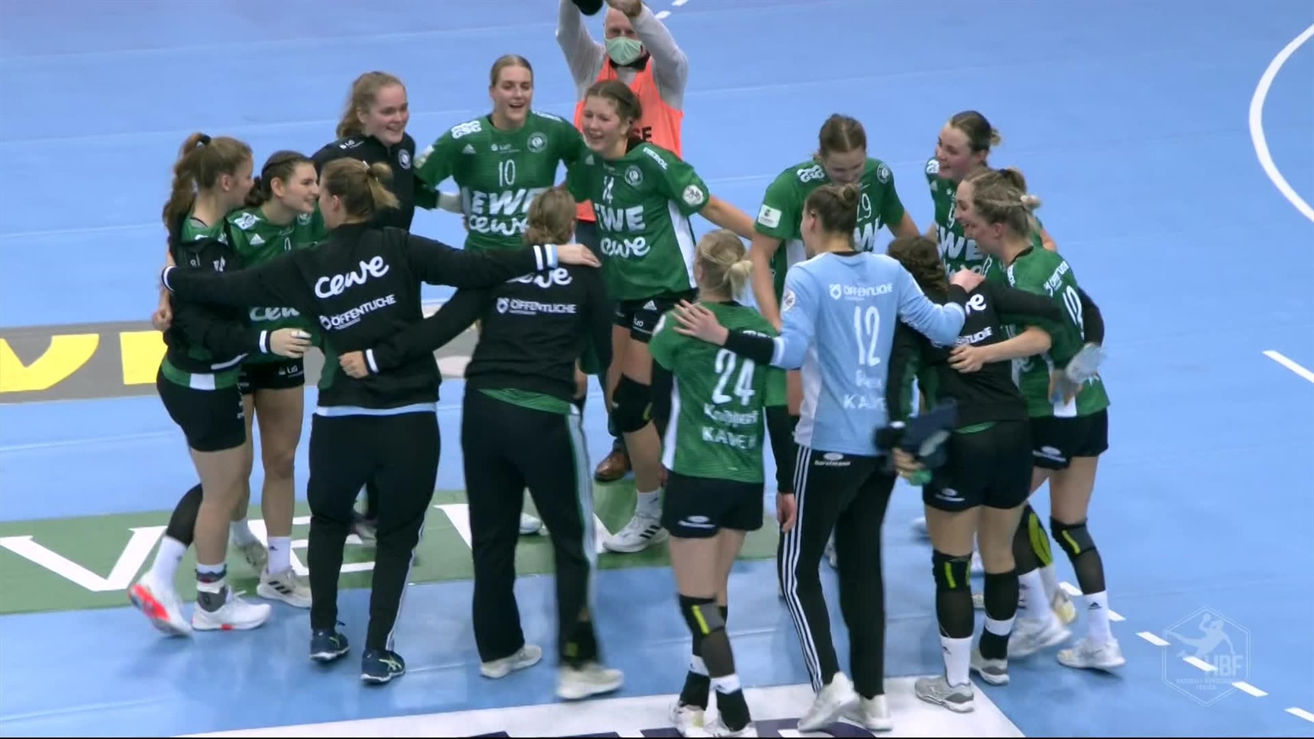 Handball-Bundesliga Frauen - Highlights VfL Oldenburg feiert gegen Bad Wildungen den dritten Saisonsieg - Handball Video
