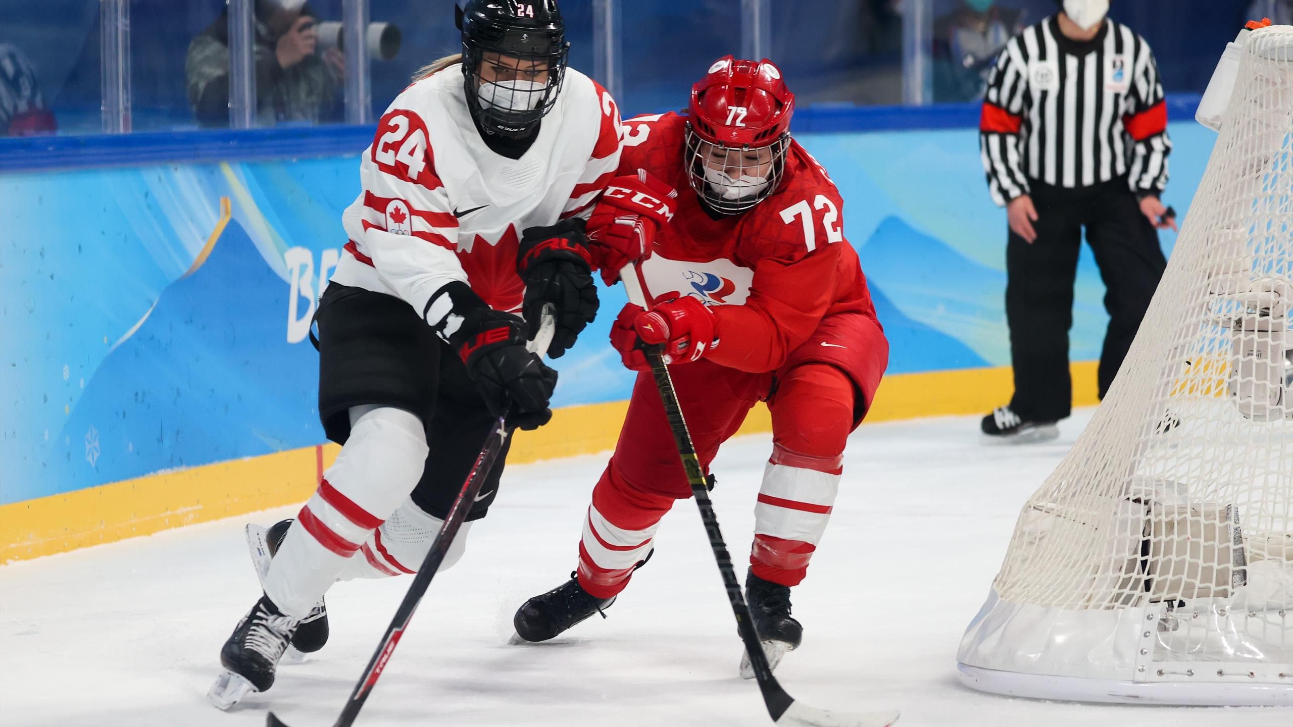 theater Inhibit Accurate Canada a refuzat timp de o oră să joace meciul contra Comitetului Olimpic  Rus, la Jocurile Olimpice - Eurosport