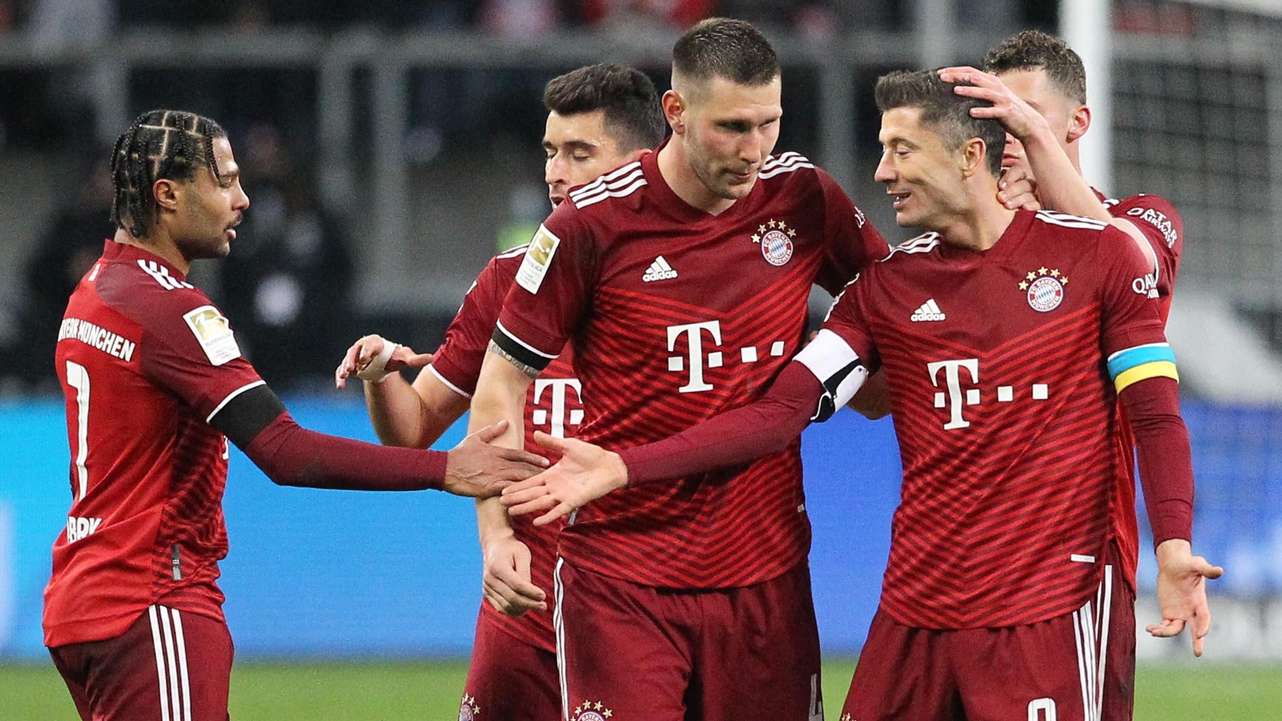 Bayern Munich extend lead at top of Bundesliga with Eintracht Frankfurt win  - Eurosport