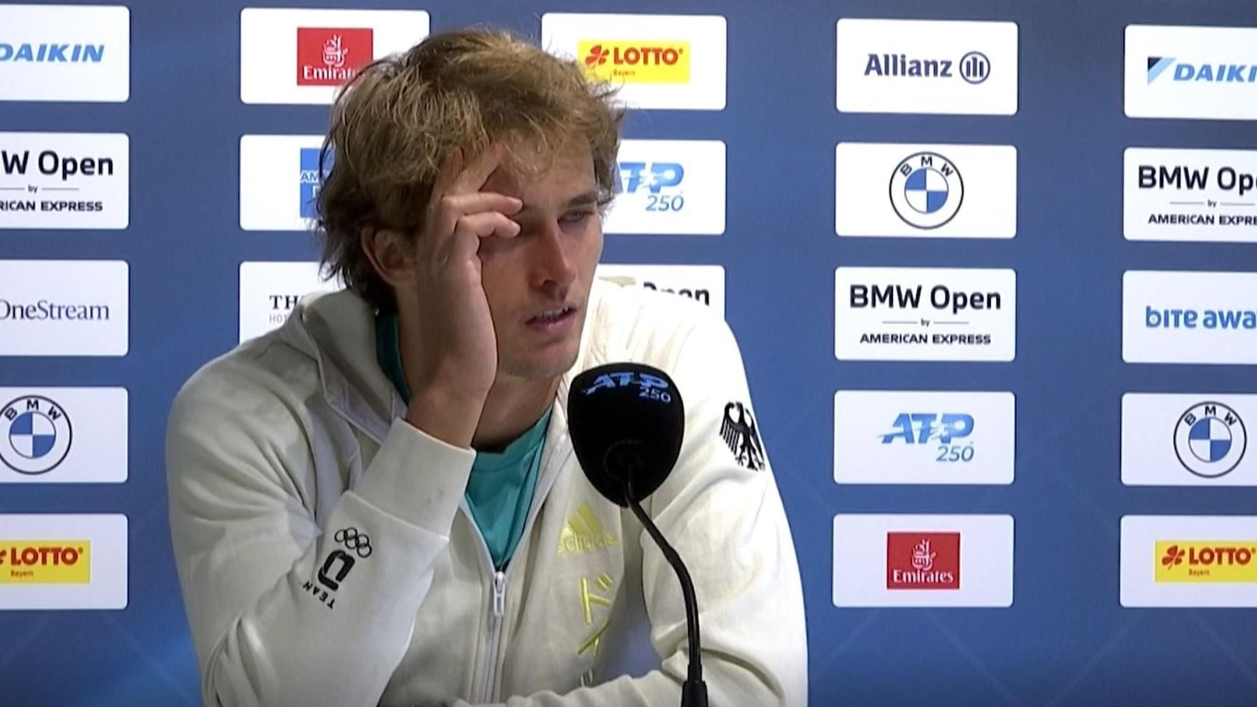 Alexander Zverev nach Aus in München auf der PK tief enttäuscht