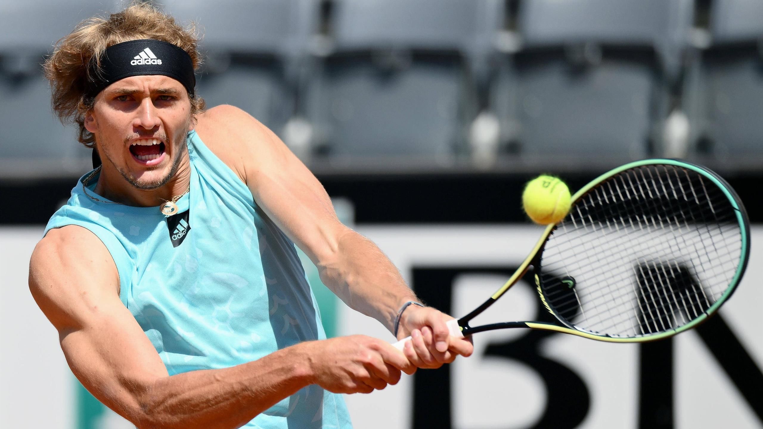 ATP Masters Rom Alexander Zverev schlägt zum Auftakt Sebastián Báez - die besten Szenen - Tennis Video