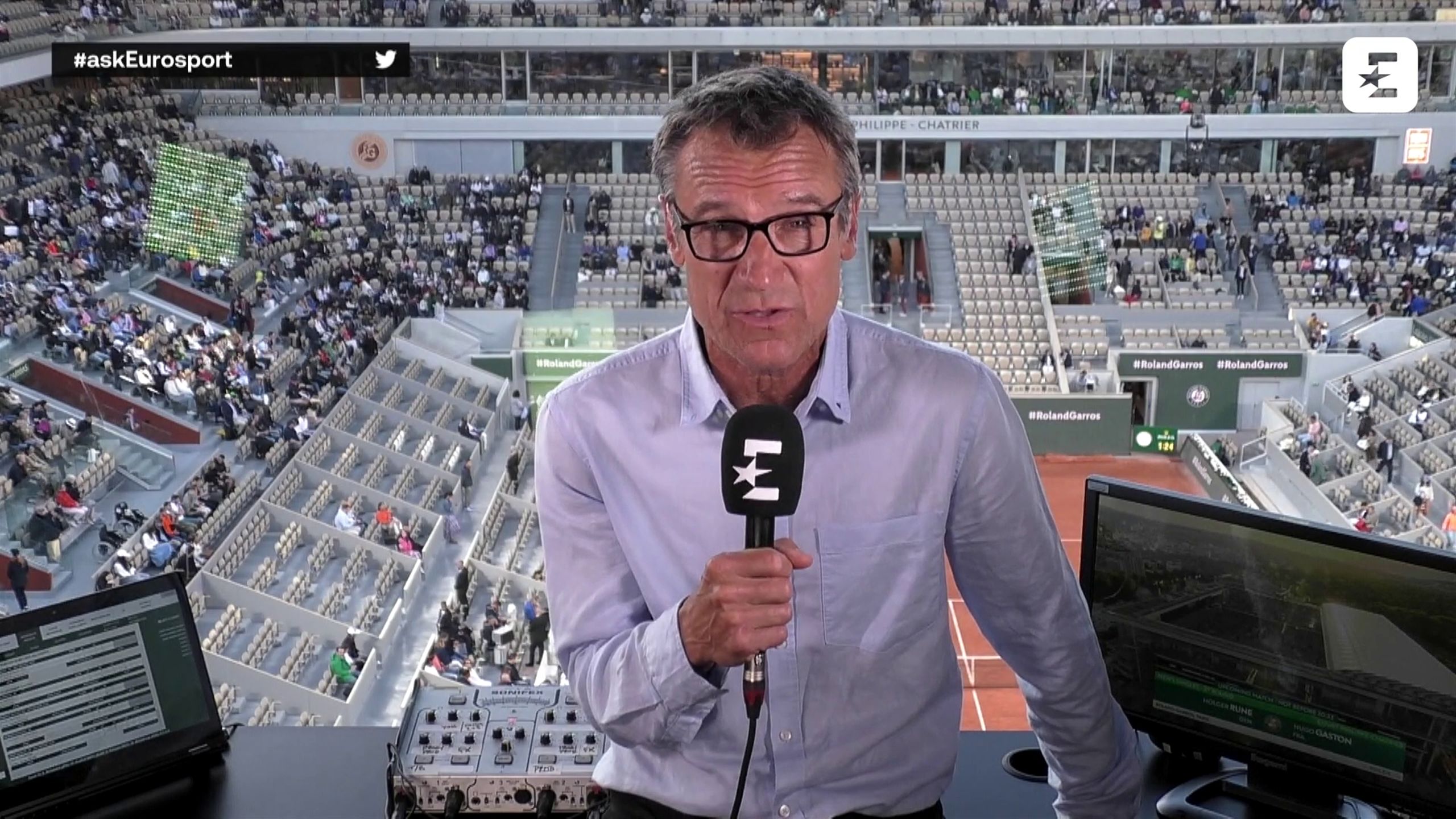 French Open 2022 Without a doubt yes! - Mats Wilander explains why nights at Roland Garros are unique - Tennis video