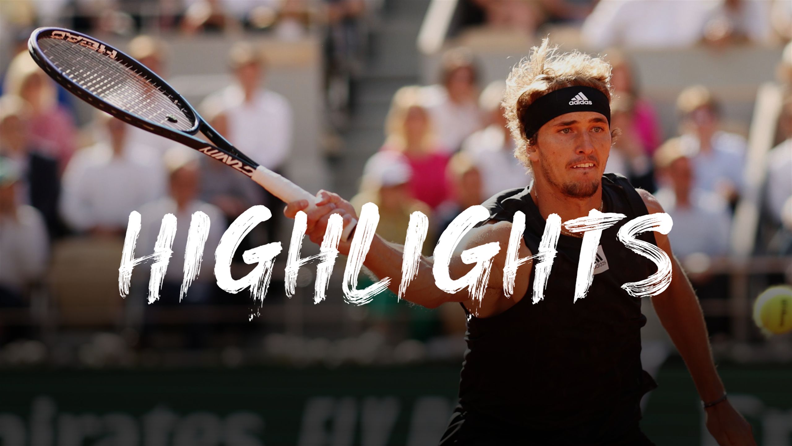 Highlights Alexander Zverev battles past Carlos Alcaraz in thrilling French Open quarter-final - Tennis video