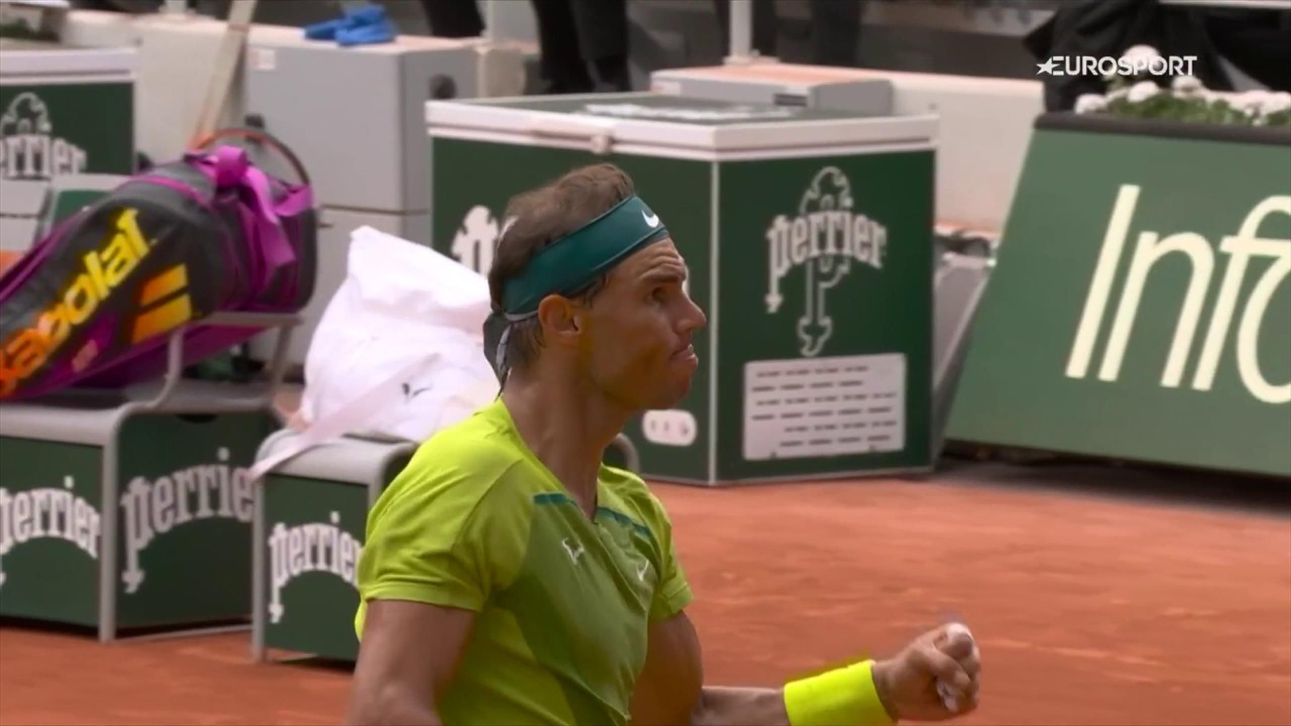 Nadal will be delighted - Watch as Rafael Nadal takes opening set in French Open final against Casper Ruud - Tennis video