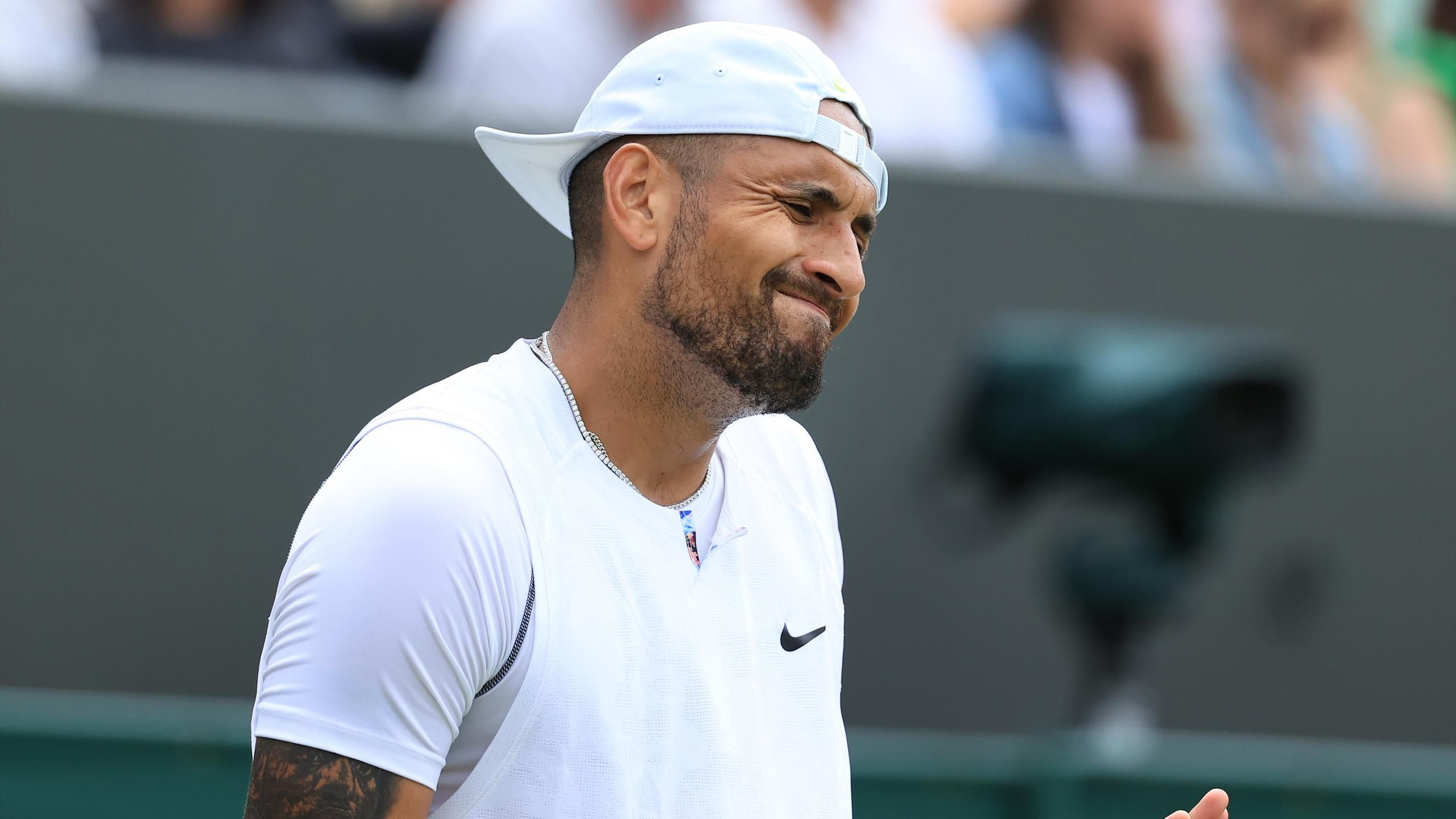 Wimbledon 2022: Nick Kyrgios issued 