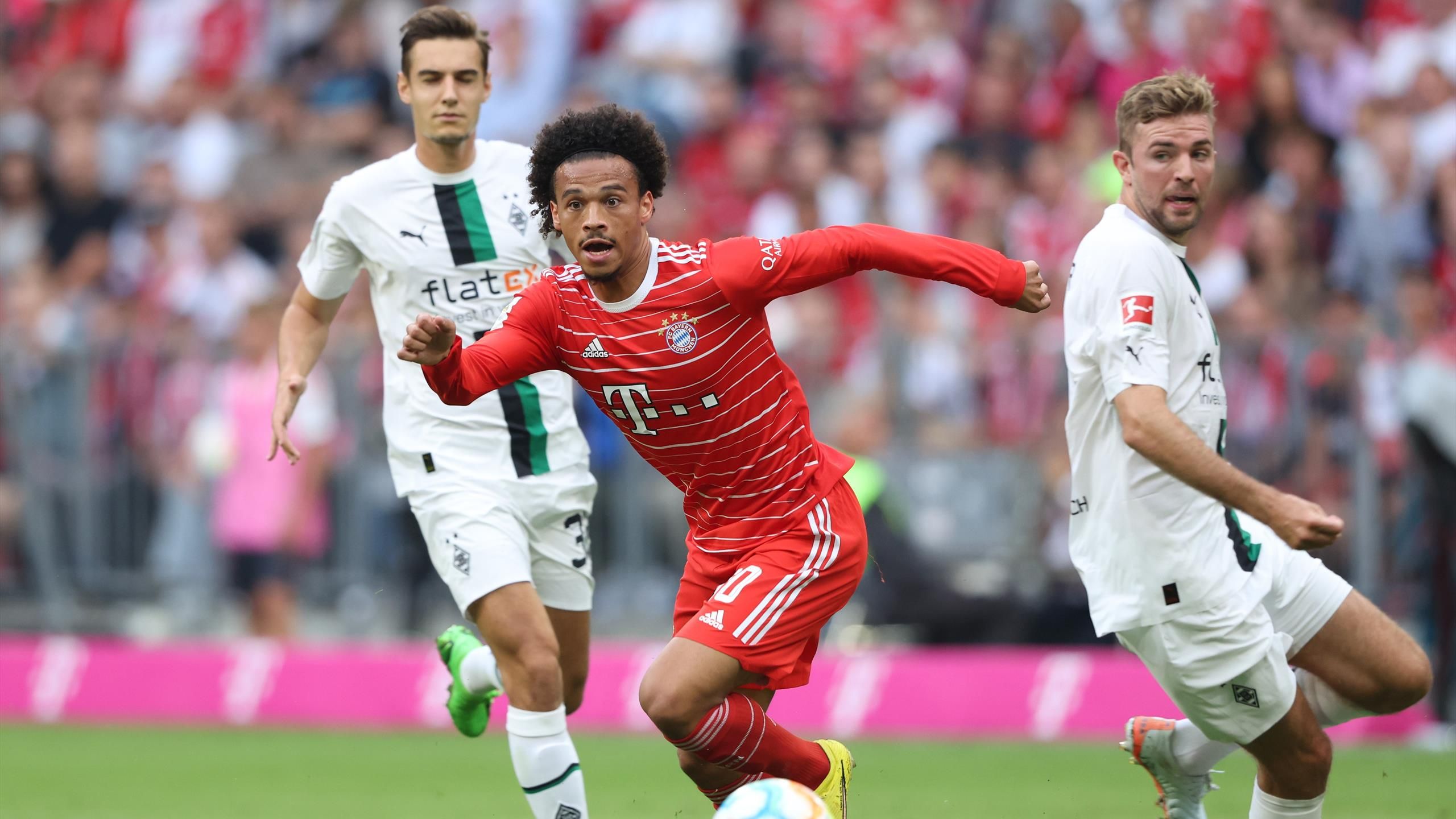 acceptere Ondartet fordomme Bayern Munich 1-1 Borussia Monchengladbach: Leroy Sane strikes late to  rescue point for unbeaten hosts - Eurosport