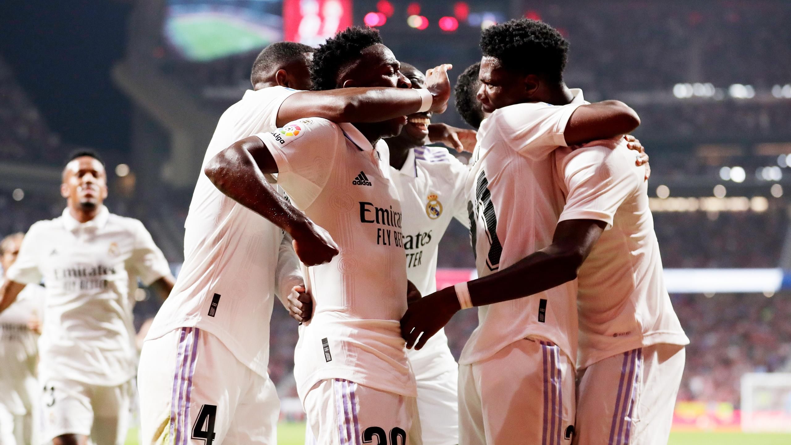 Ga door traagheid strelen Atletico Madrid 1-2 Real Madrid: Carlo Ancelotti's side win derby to  maintain flawless start in La Liga - Eurosport