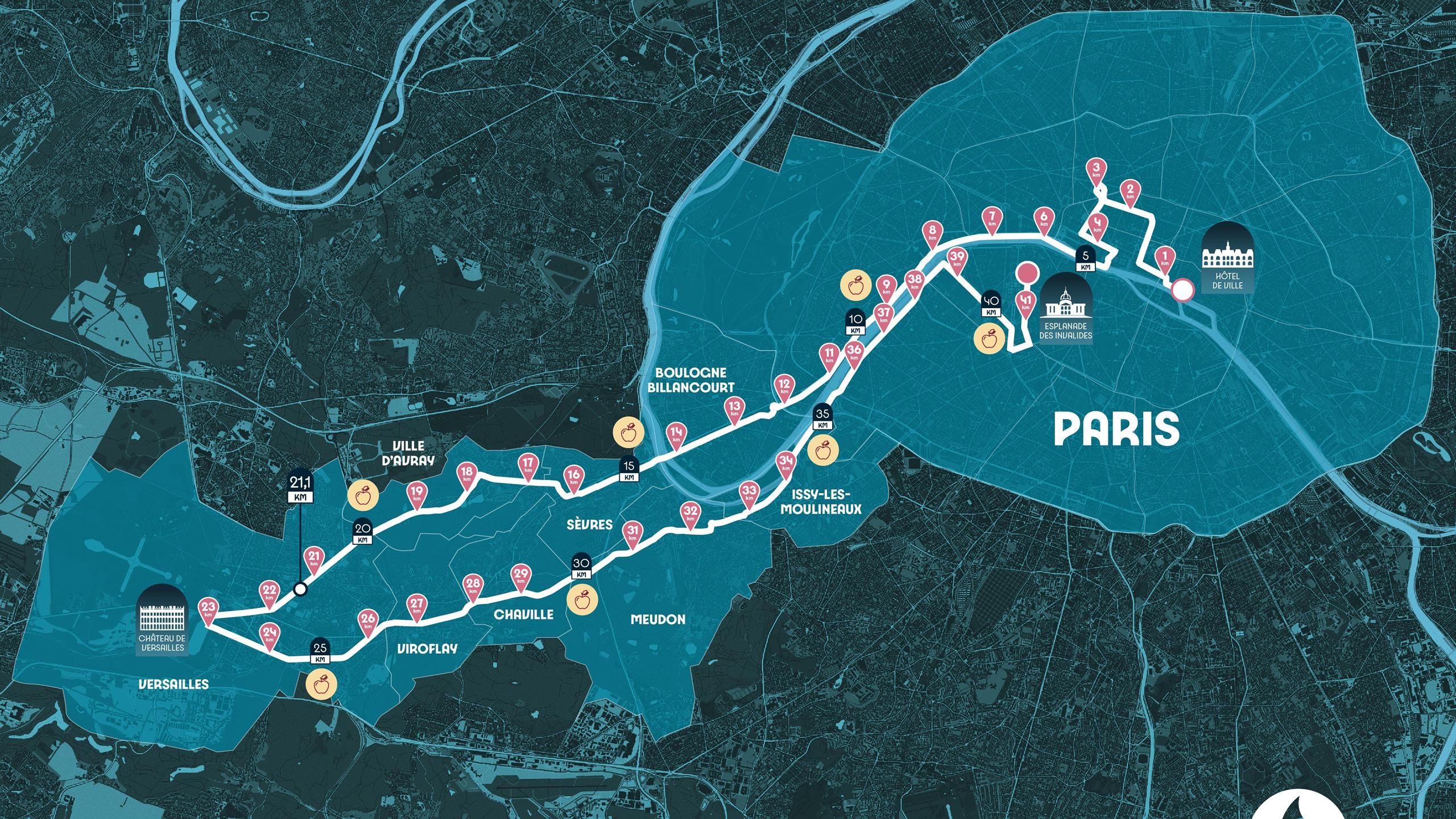 Paris 2024 | Organisatie maakt route marathon bekend - vanuit Parijs naar Versailles en terug - Eurosport