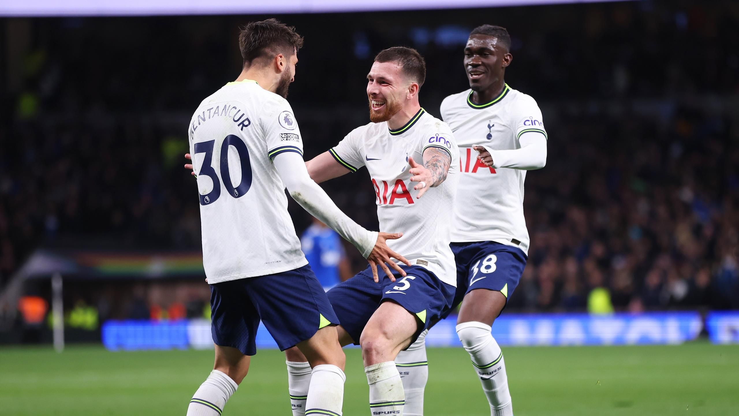 Tottenham 2-0 Everton: Harry Kane and Pierre-Emile Hojbjerg help Spurs overcome gutsy Toffees Eurosport