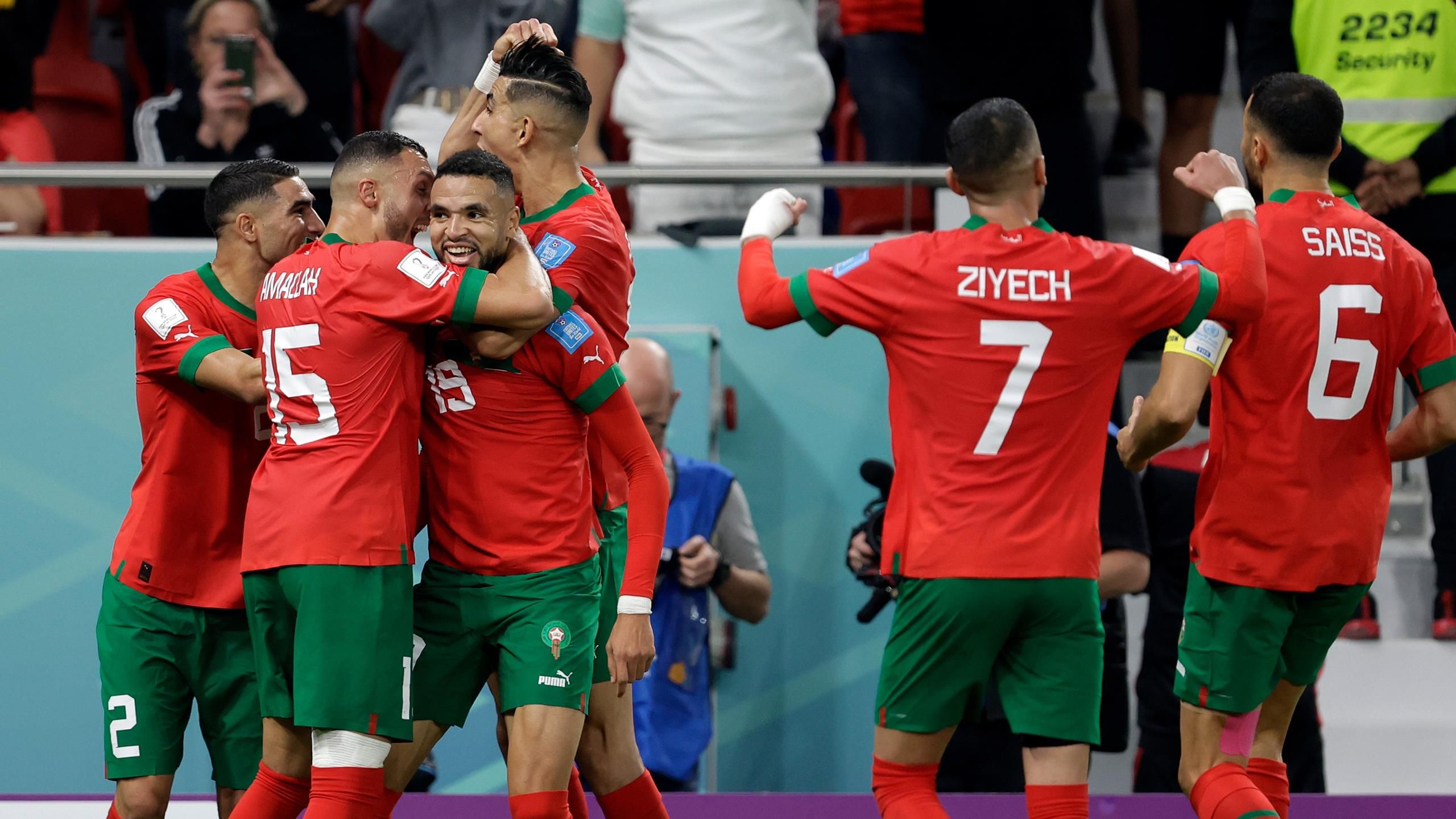 Mauve Namens voorjaar Qatar 2022 | Indrukwekkend Marokko verslaat Portugal en is eerste  Afrikaanse halvefinalist ooit - Eurosport