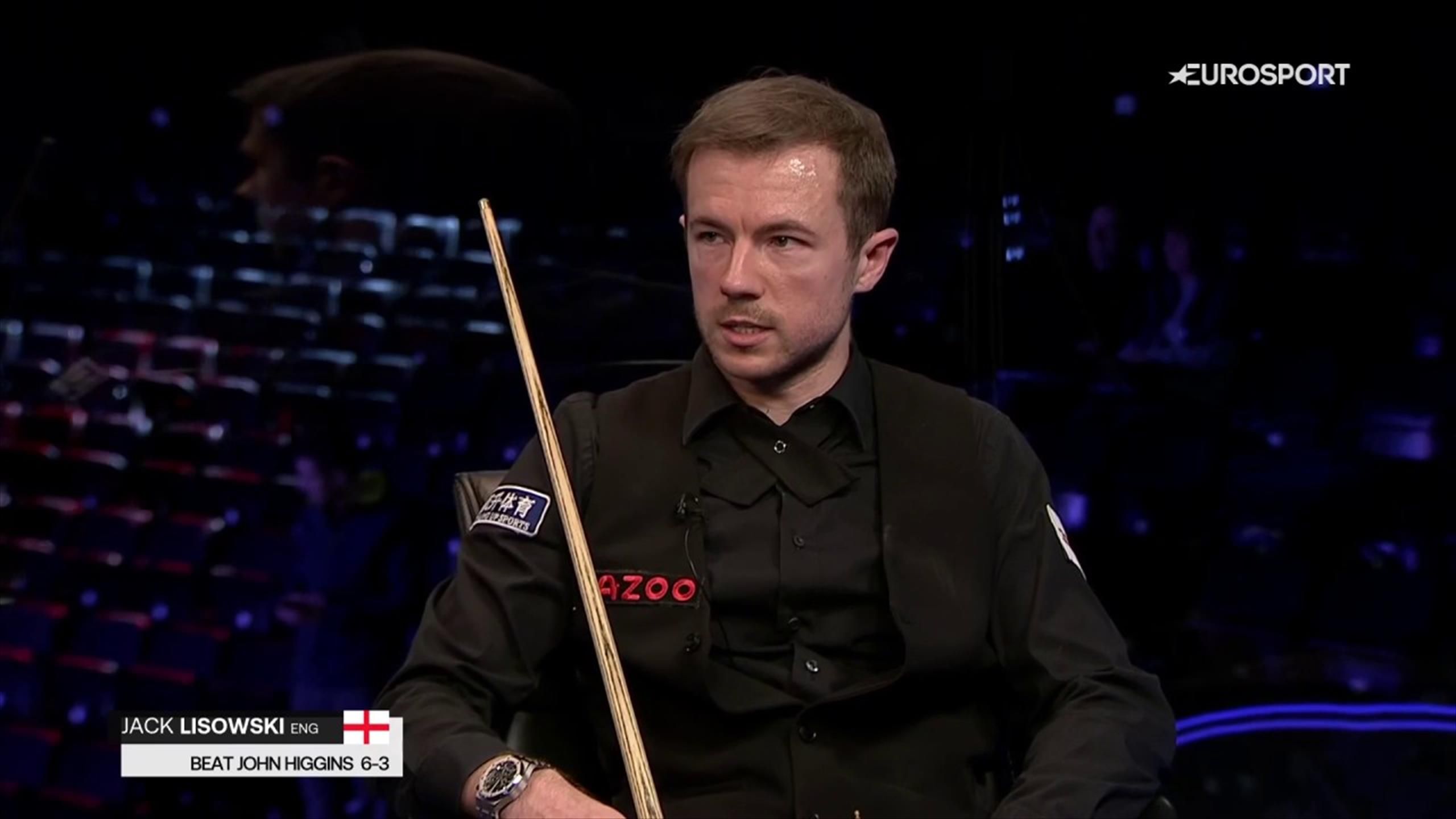 A mental thing - Jack Lisowski on his Masters improvement after win over John Higgins - Snooker video