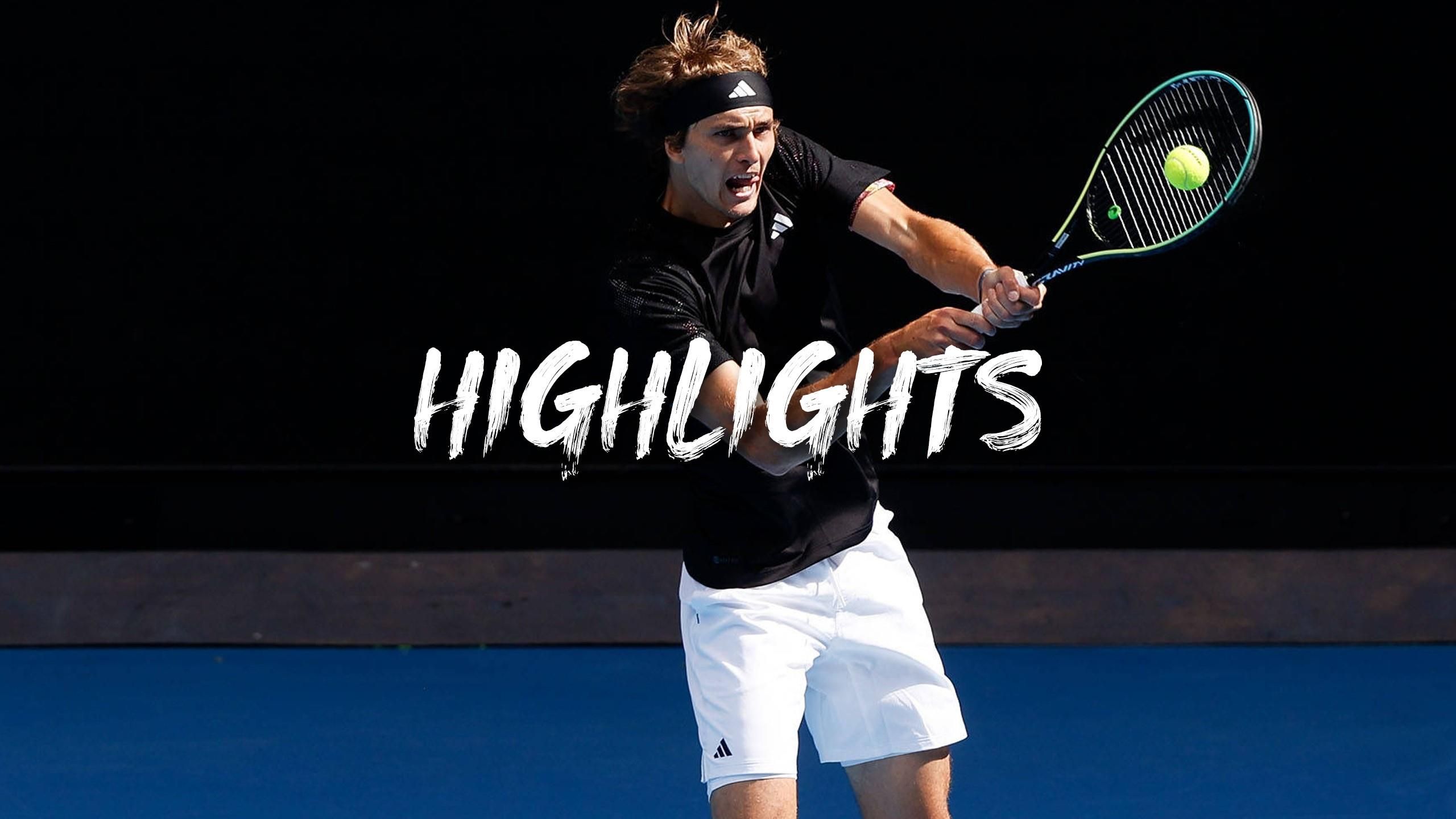 Australian Open 2023 Alexander Zverev - Michael Mmoh Highlights - 2