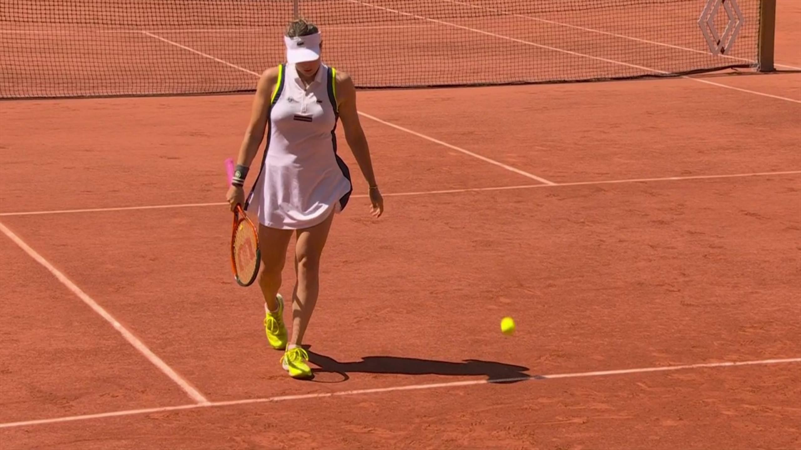 French Open Anastasia Pavluchenkova mit totalem Blackout im Achtelfinale