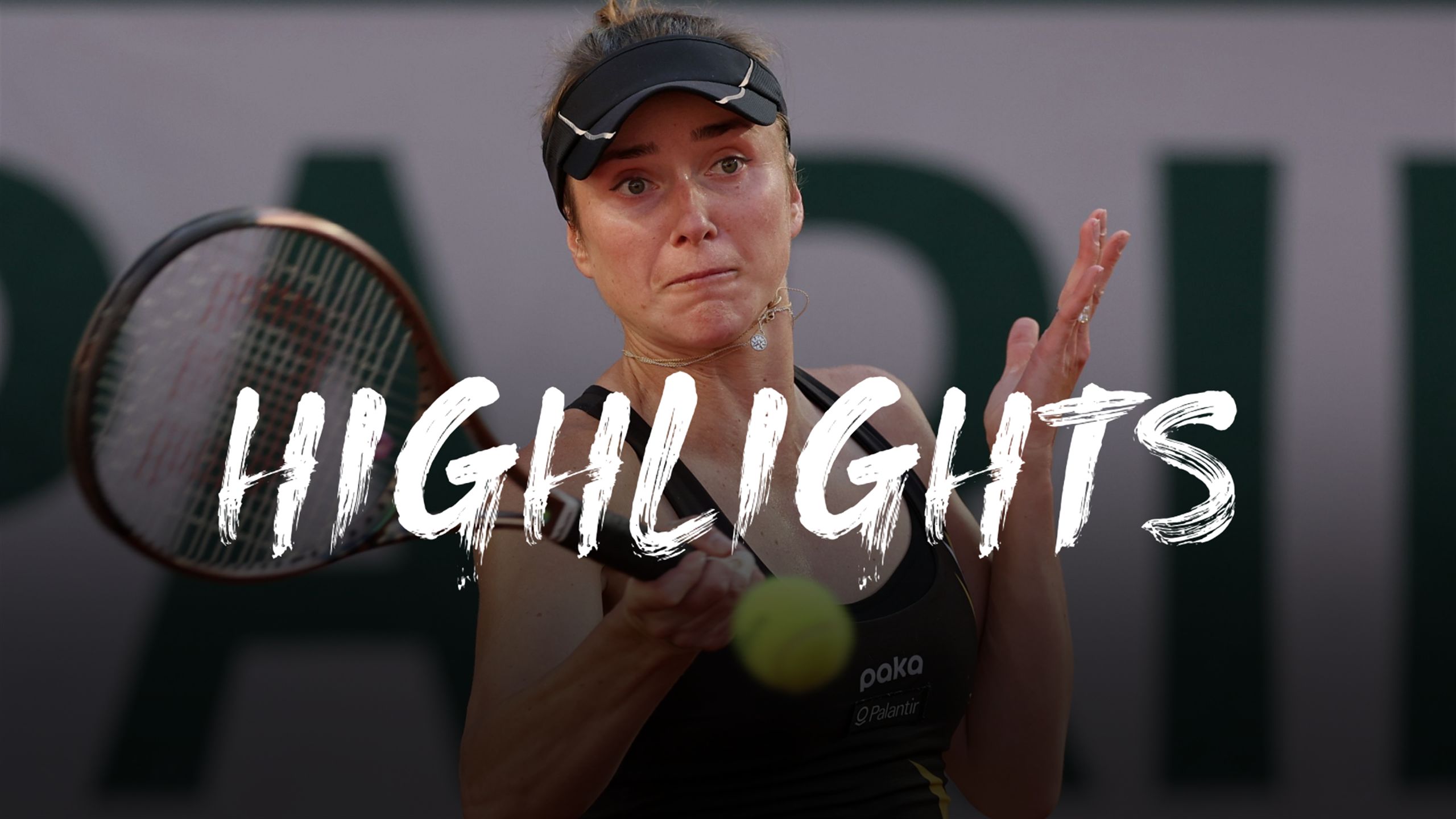 Elina Svitolina v Daria Kasatkina - French Open 2023 highlights - Tennis video