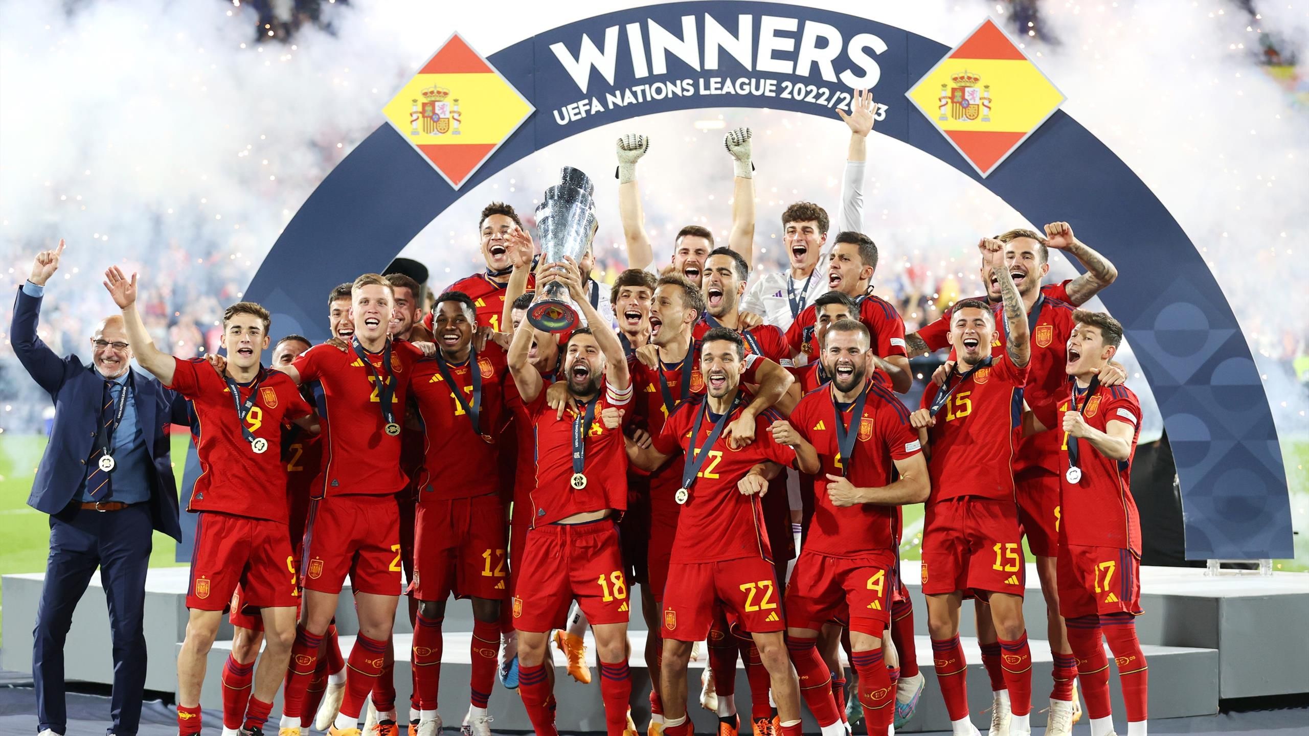 Croatia 0-0 Spain (4-5 pens): Nations League glory for La Roja as Dani  Carvajal converts winner to end Luka Modric dream - Eurosport