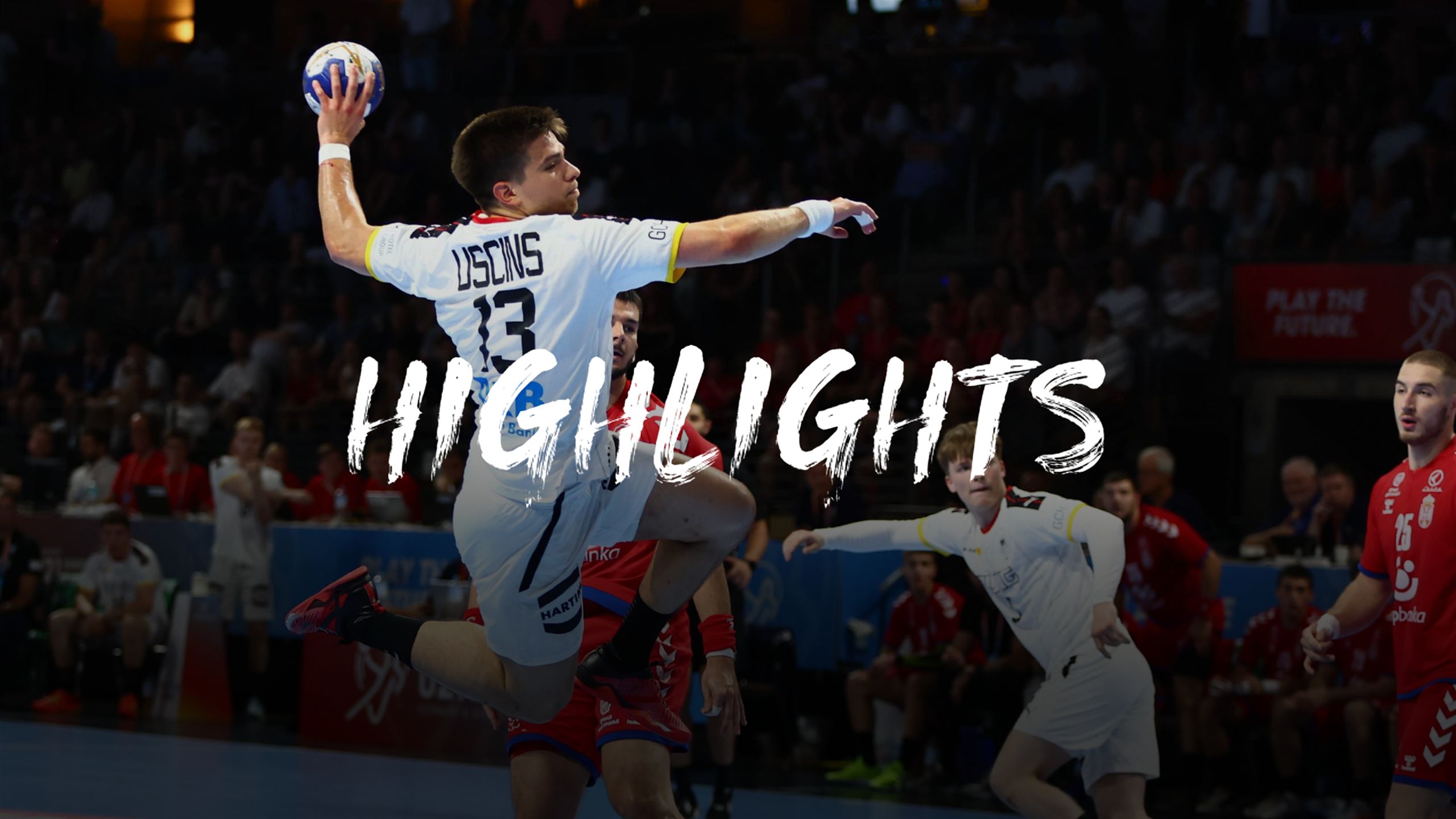 U21-WM - Überragender Renars Uscins führt DHB-Team gegen Serbien ins Finale Die Highlights - Handball Video