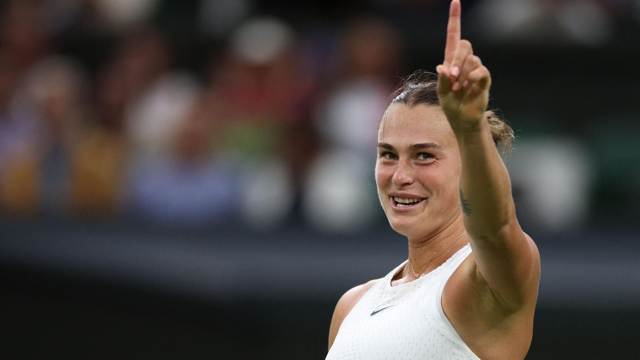 Sabalenka Wimbledon 2024 Henka Kyrstin