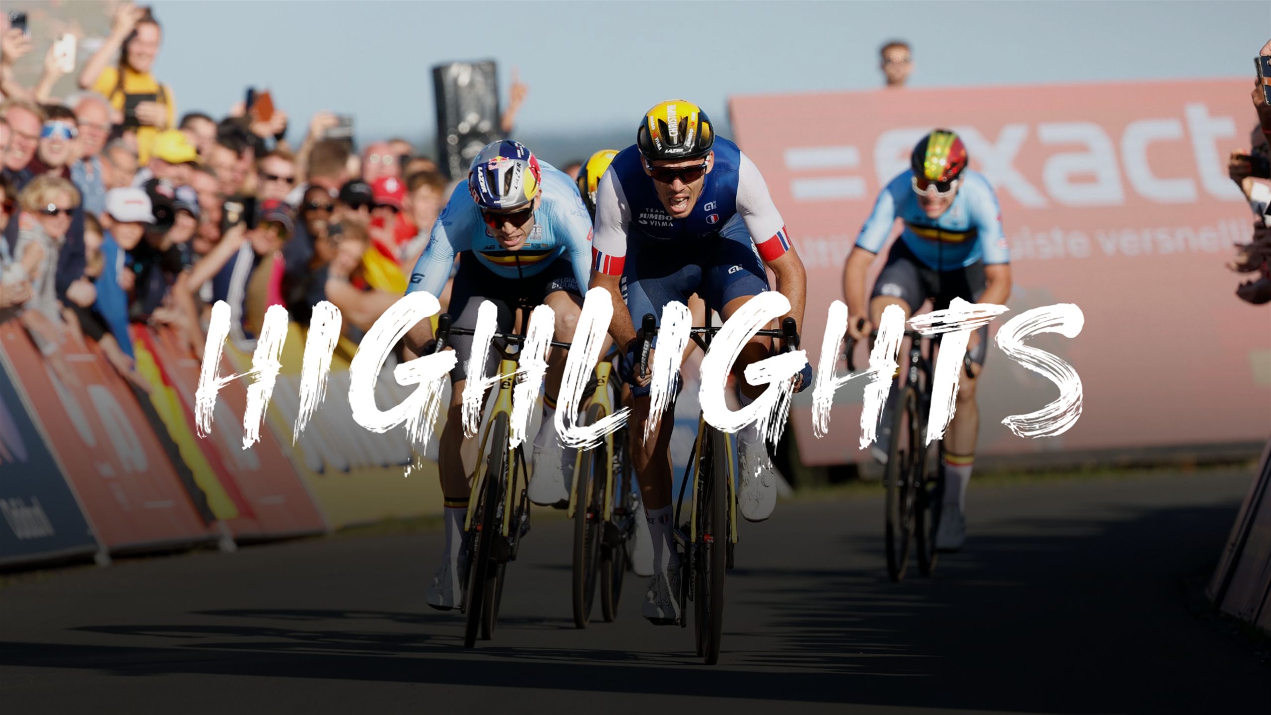 Rad-EM 2023 Christophe Laporte krallt sich Gold in Drenthe - Franzose triumphiert vor Wout van Aert - Radsport Video