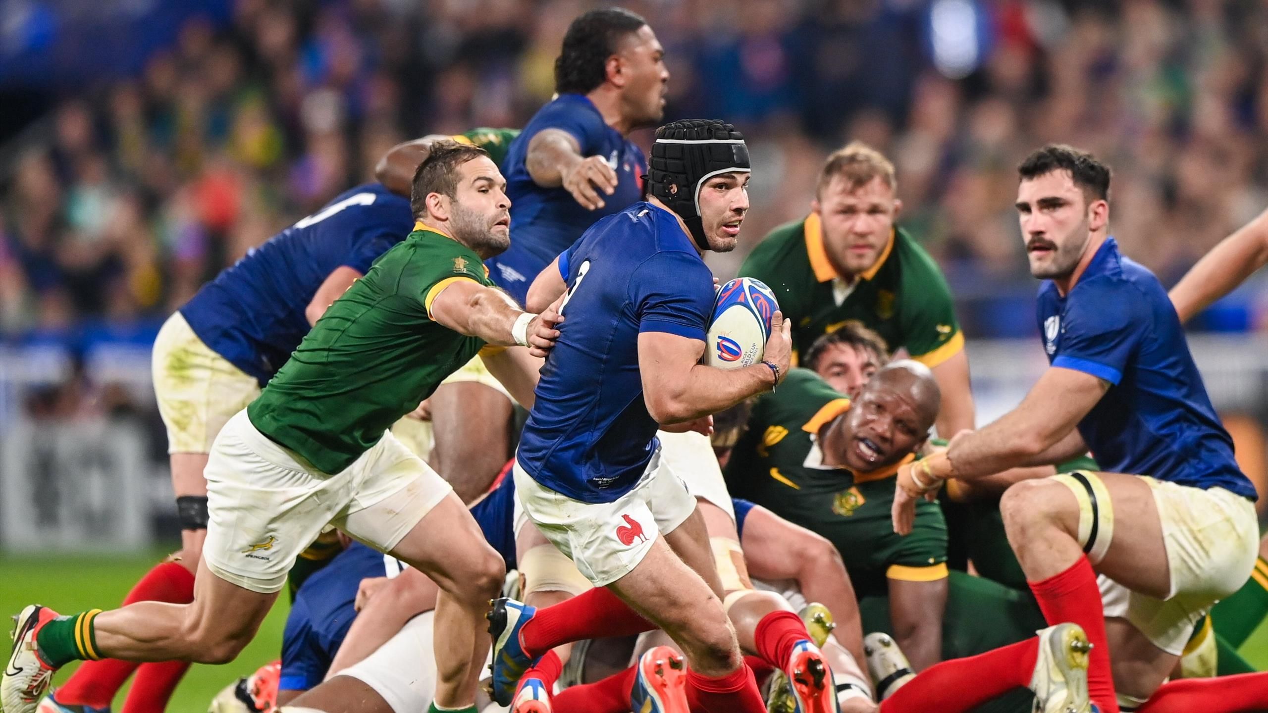 Rugby-WM, Highlights Frankreich scheitert an Südafrika - England macht gegen Fidschi Halbfinale klar - Rugby Video