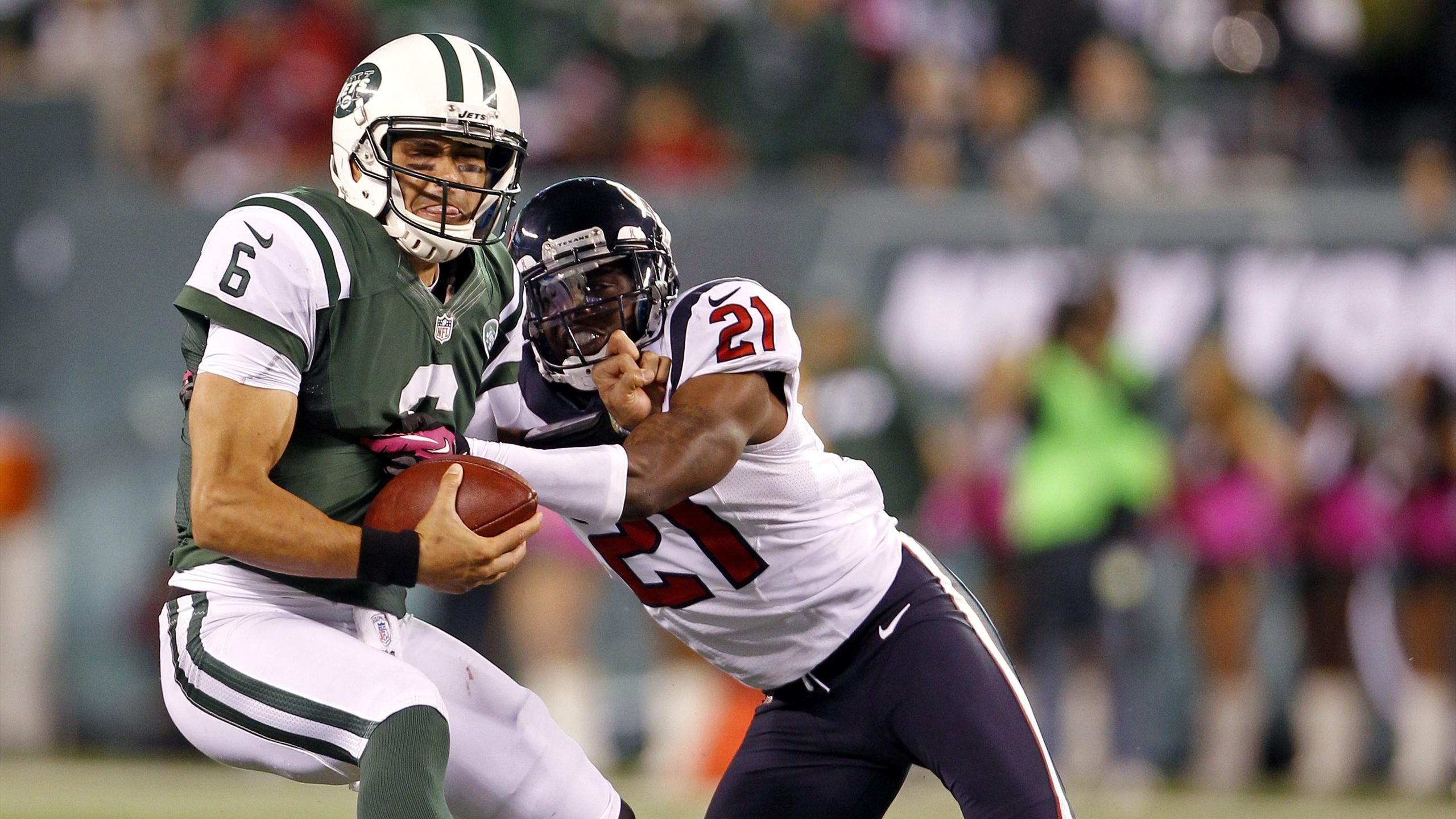 Foster runs for 152 yards as Texans top Jets 23-17