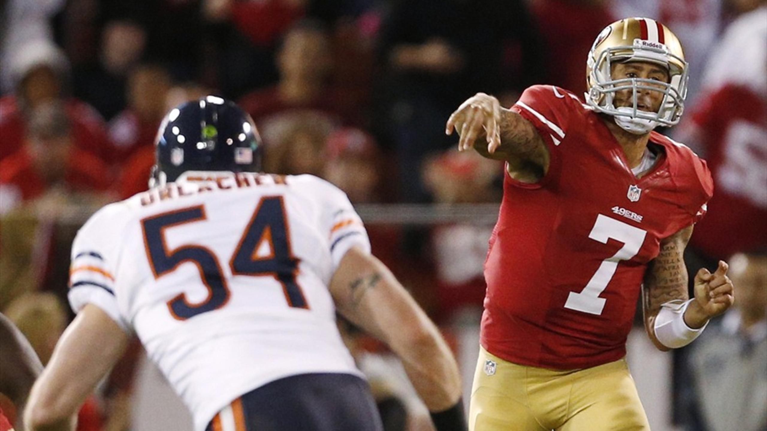 Bears vs. 49ers: Colin Kaepernick wins battle of the backups 