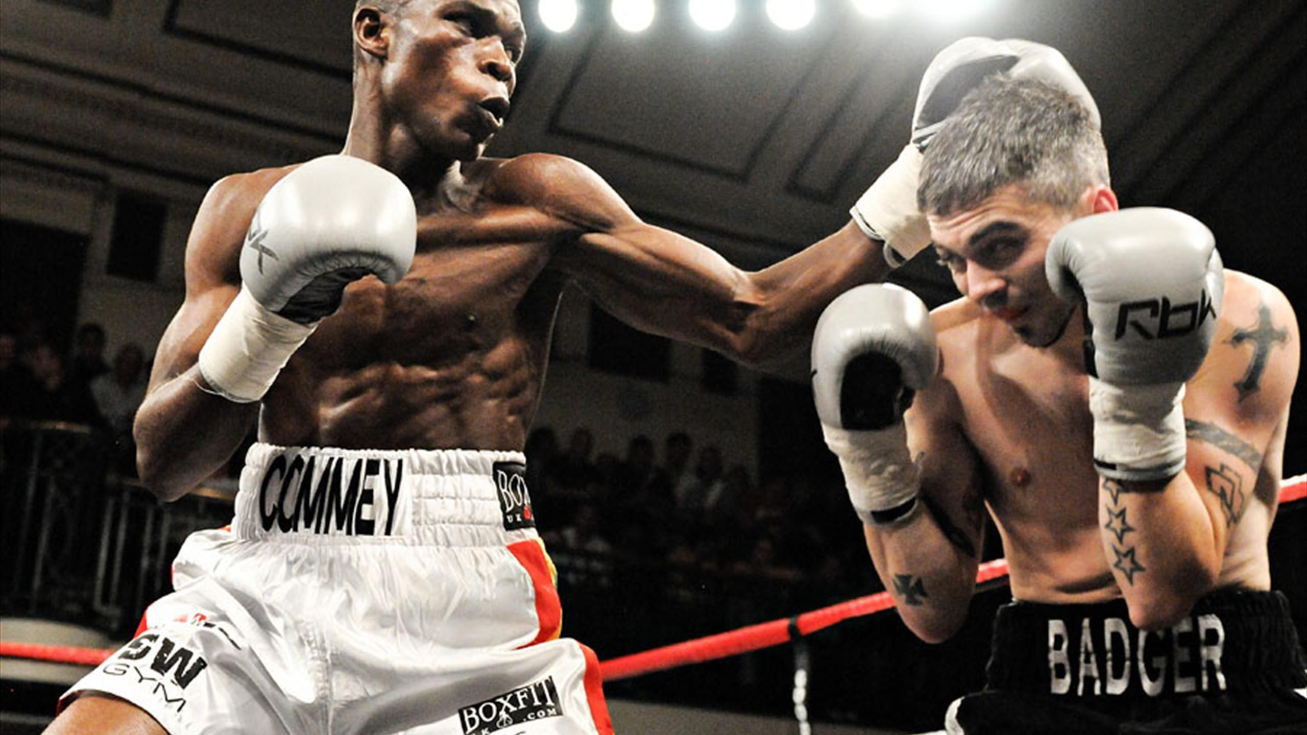 Commey tops bill at York Hall on July 13