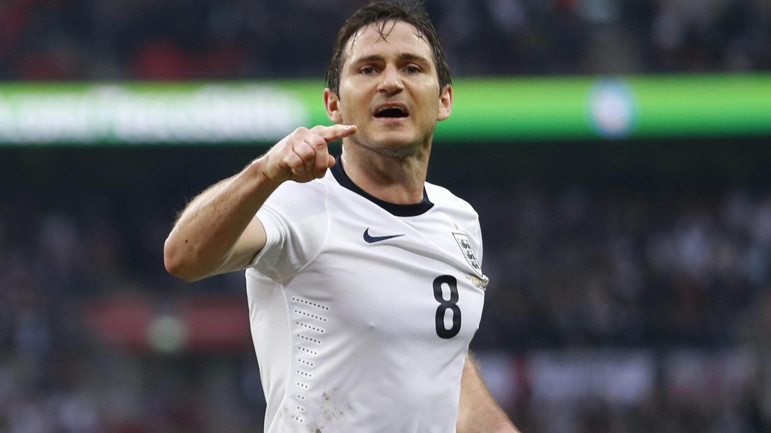 Frank Lampard's authentic England jersey