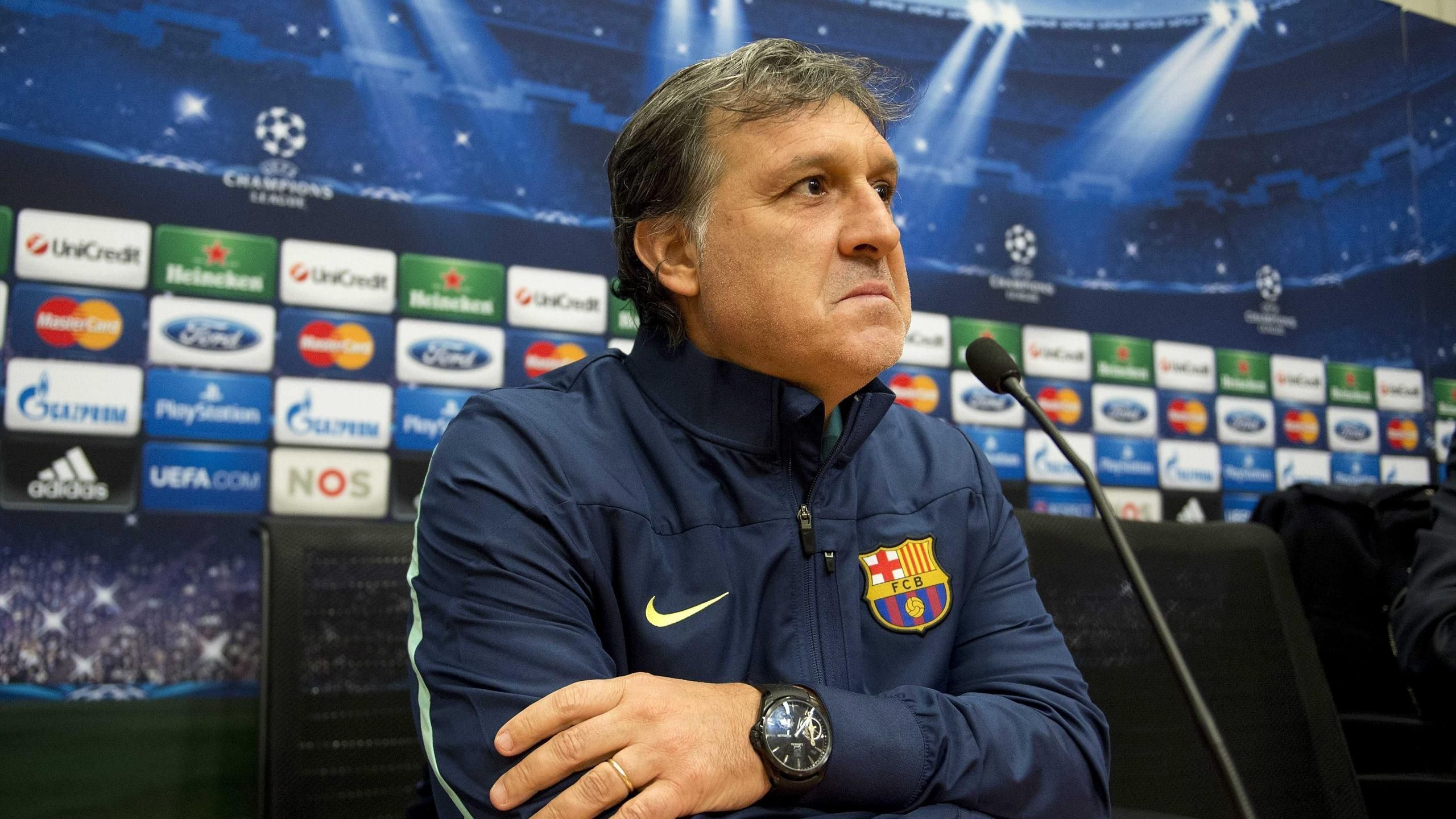 Barcelona coach Gerardo Martino 'concerned' after shock La Liga