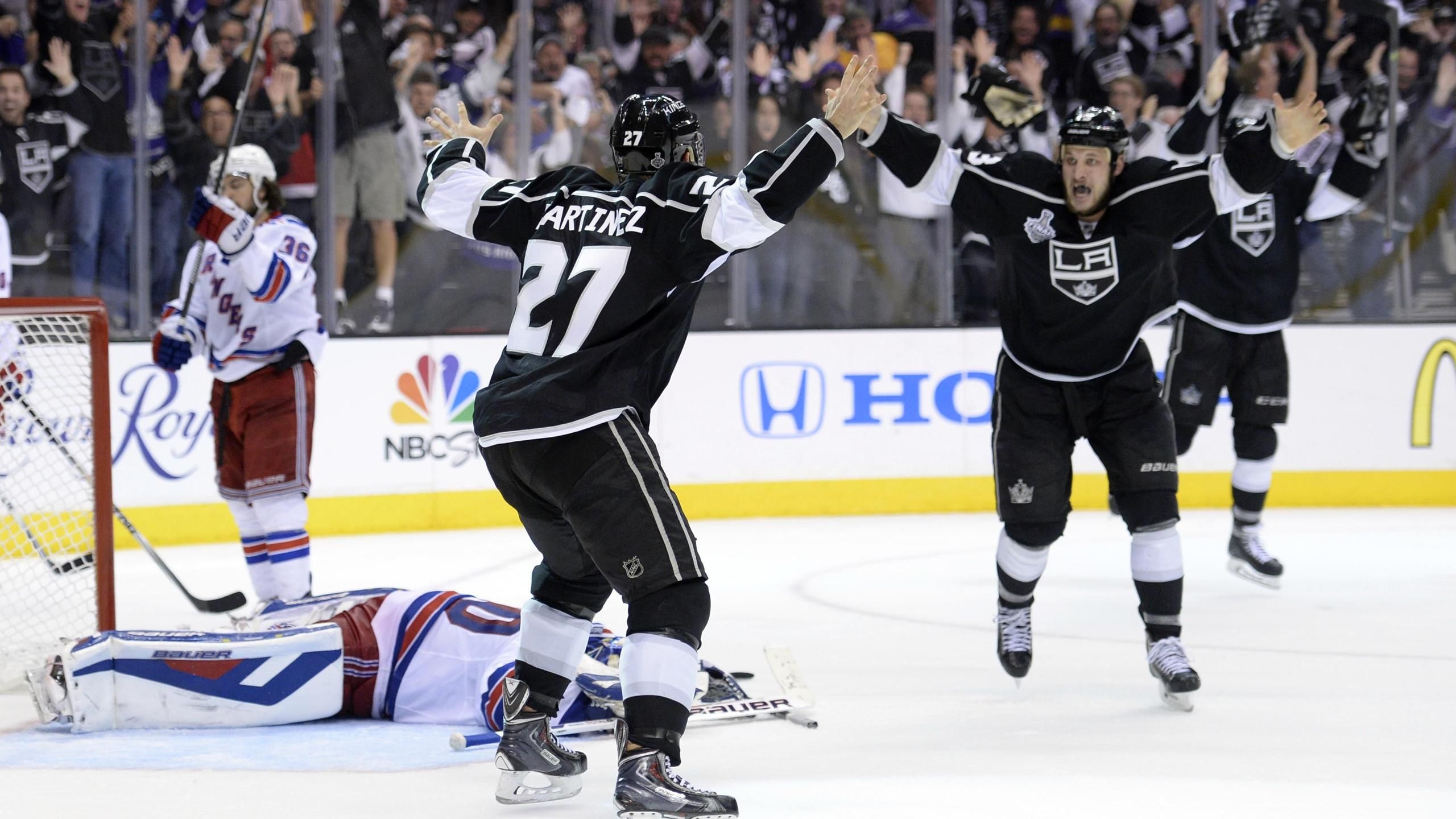 Kings beat Rangers in double overtime to clinch Stanley Cup - Eurosport