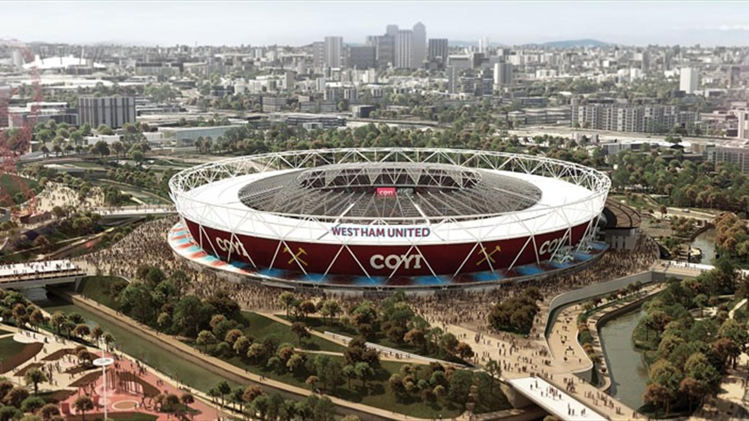 West ham stadium store capacity