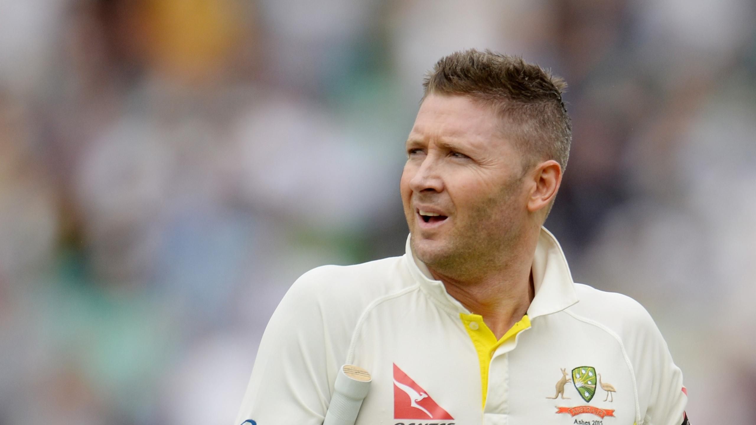 My record stacks up against just about anyone: Michael Clarke