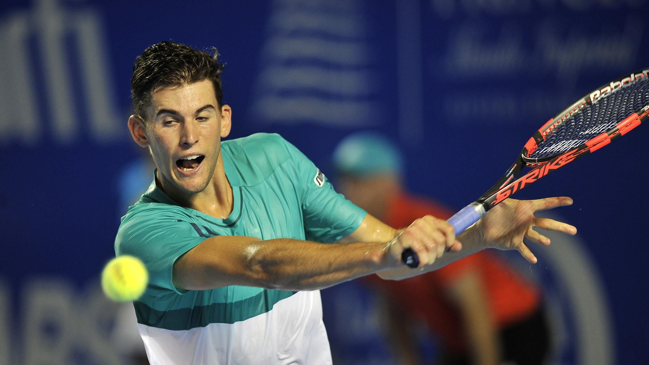 Grigor Dimitrov ousted by Dominic Thiem in Acapulco, Bernard Tomic through 