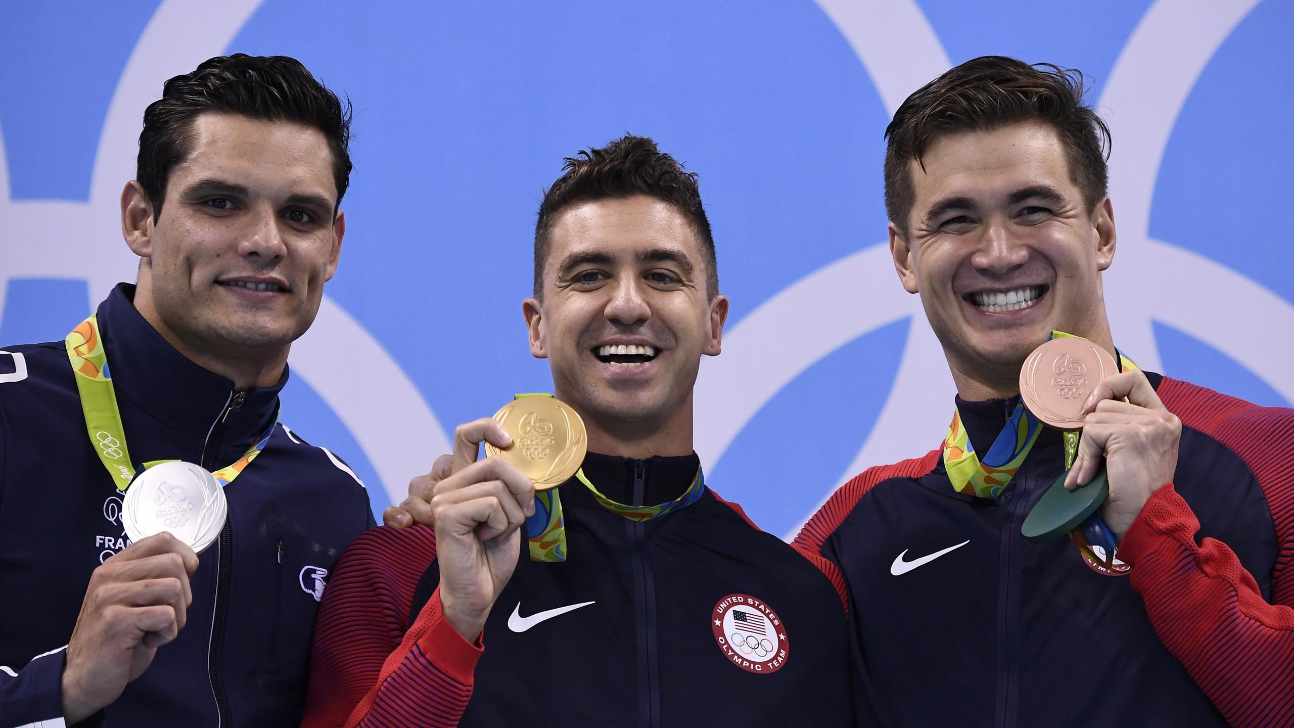 Anthony Ervin Wins Gold 16 Years After His First Ben Proud Finishes Fourth Eurosport 