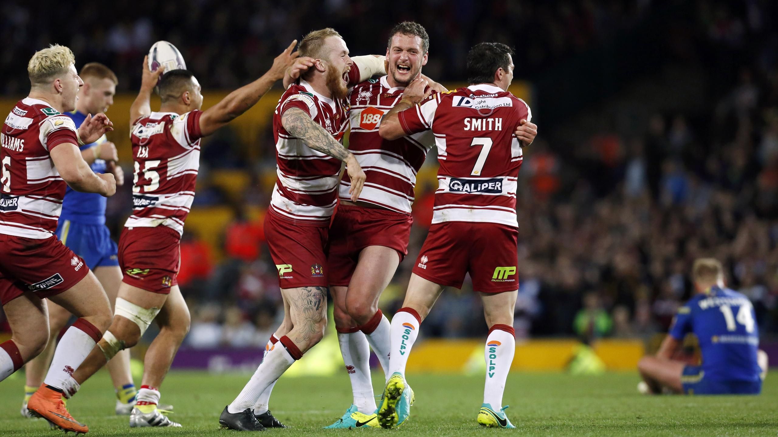 Wigan Warriors fight back to win grand final