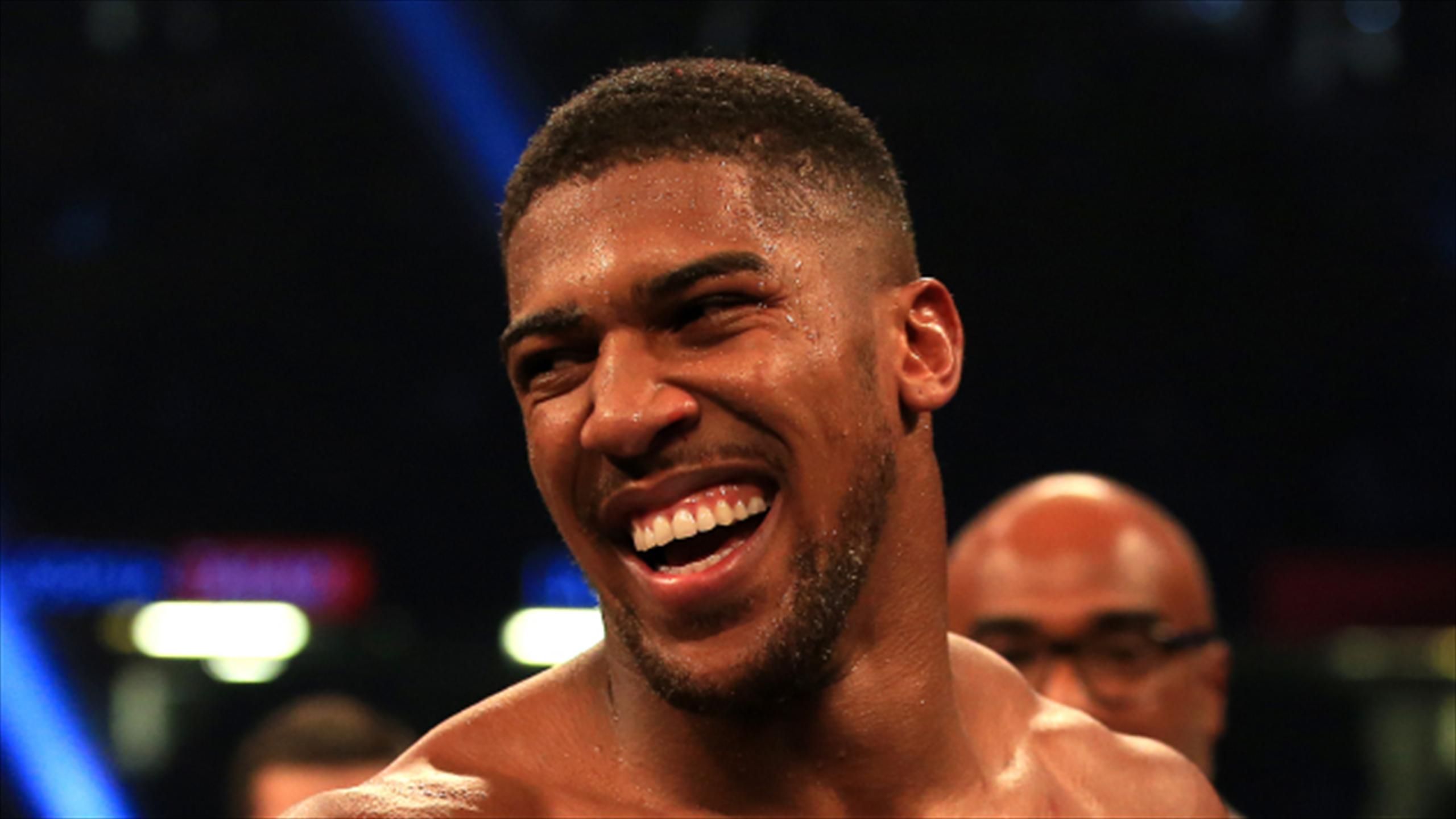 Anthony Joshua taunts heavyweight title rivals on Twitter