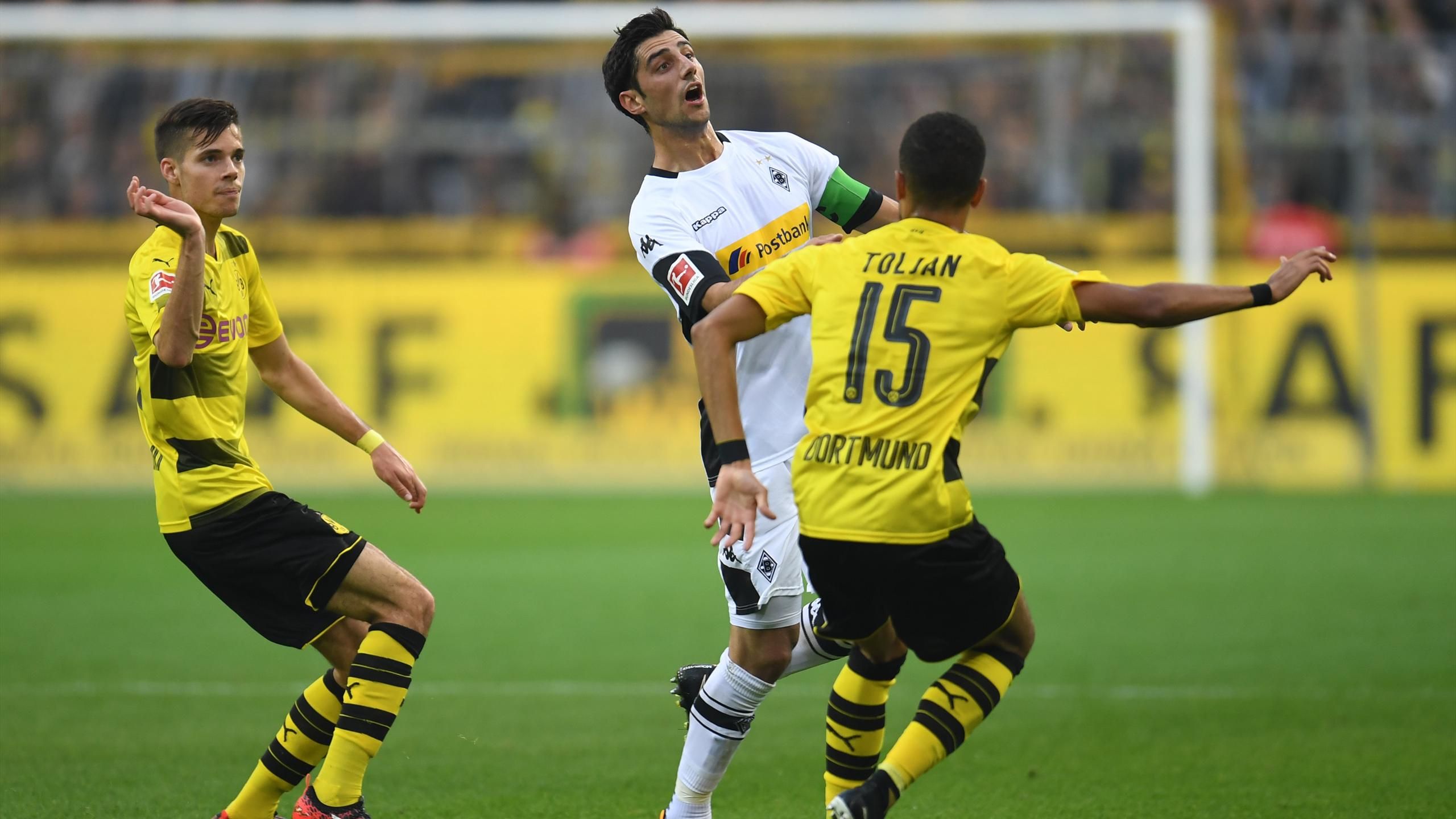 Gladbach - Borussia Dortmund live im TV und im Livestream