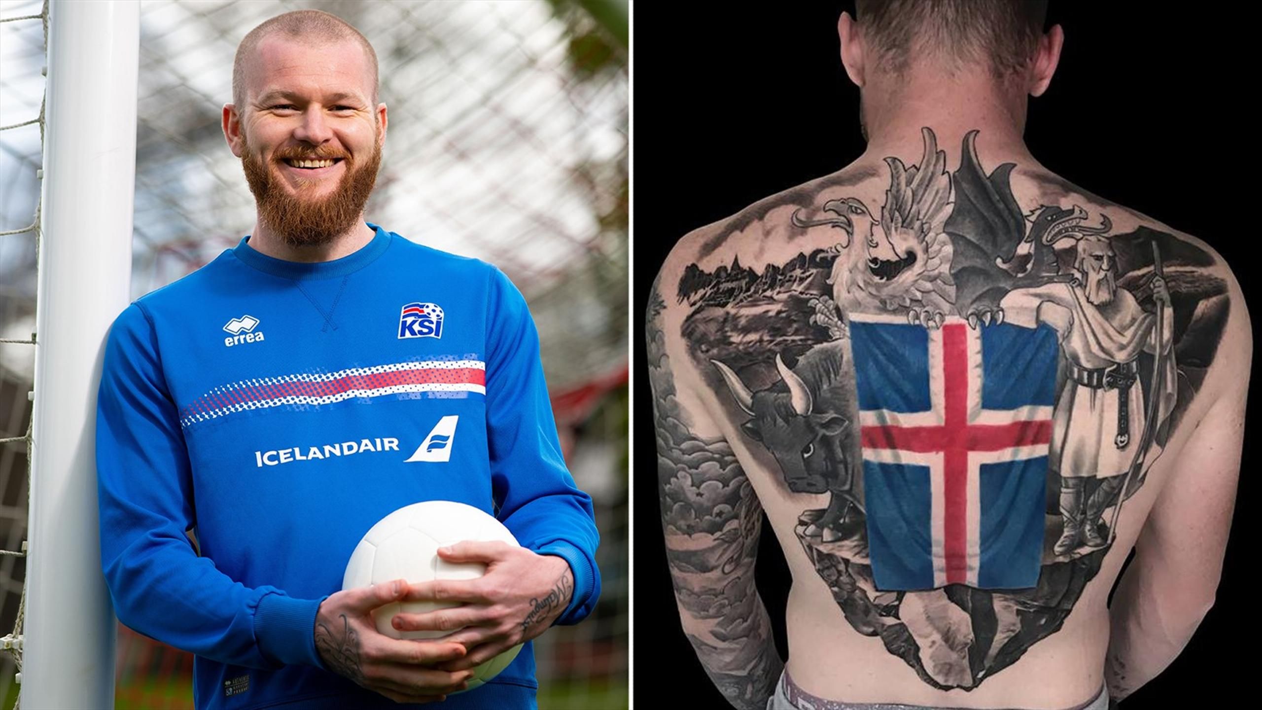 Analistas - ¡IMPONENTE! El tatuaje de Aron Gunnarsson, capitán de Islandia.  👏🏼🇮🇸😍 | Facebook