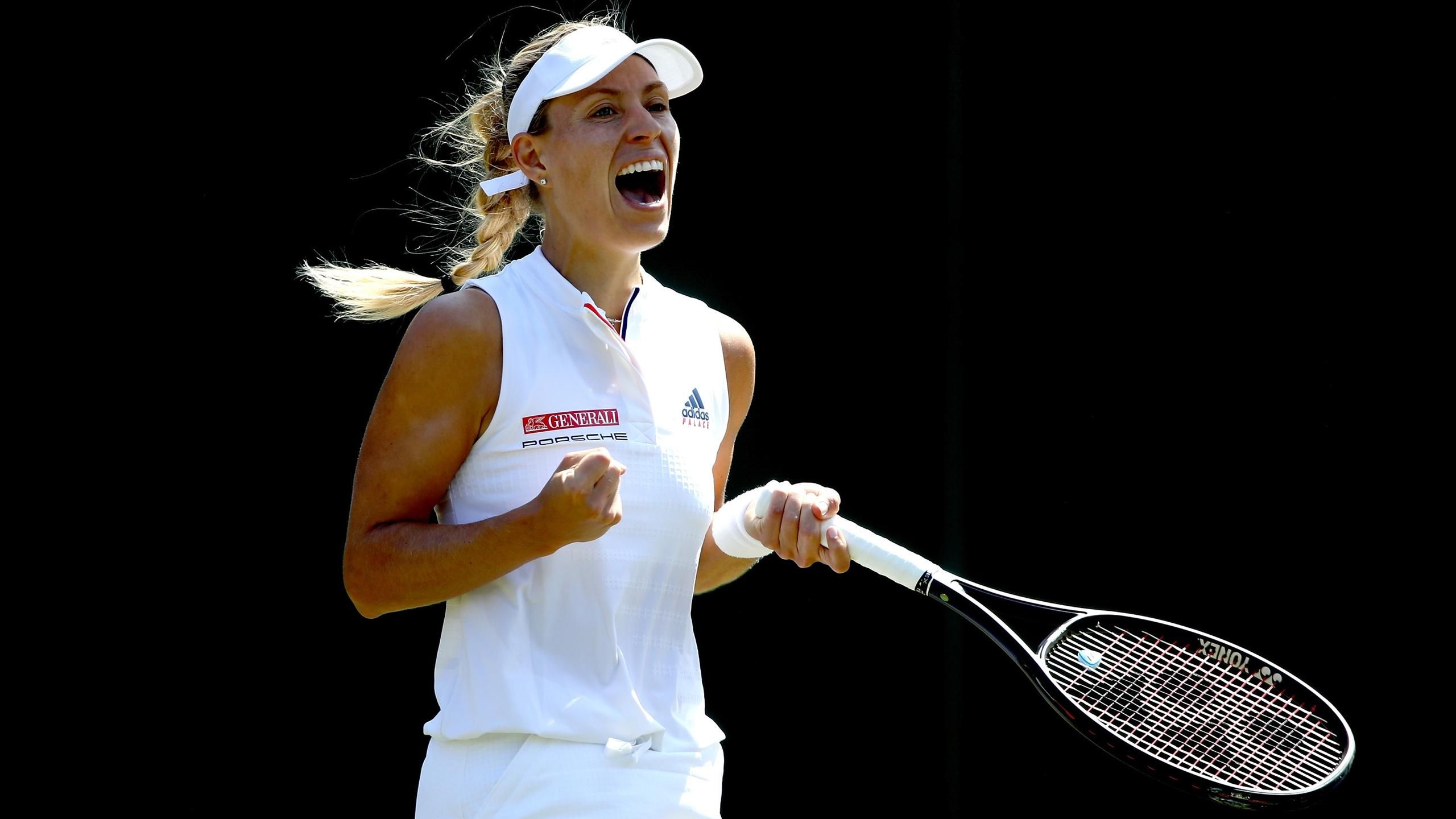 Wimbledon - Halbfinale Jelena Ostapenko - Angelique Kerber Highlights des Matches