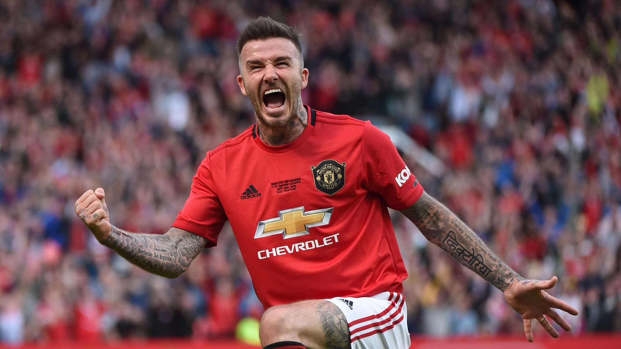 Football news Manchester United legends match Five goals but no Roy Keane Eurosport