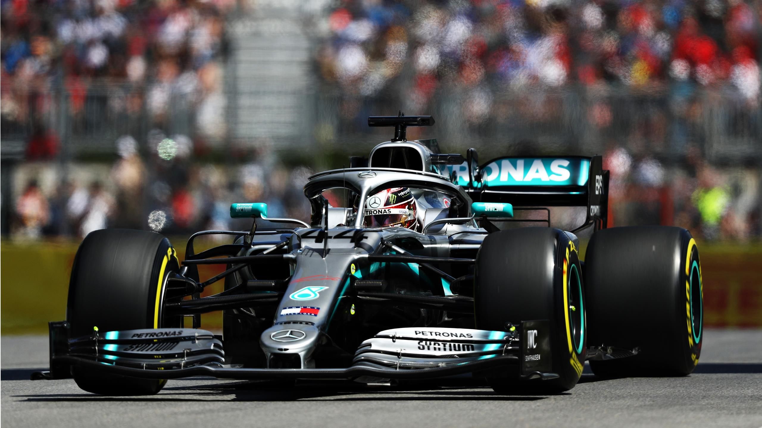 GP von Kanada 2019 Mercedes von Lewis Hamilton mit Hydraulik-Leck