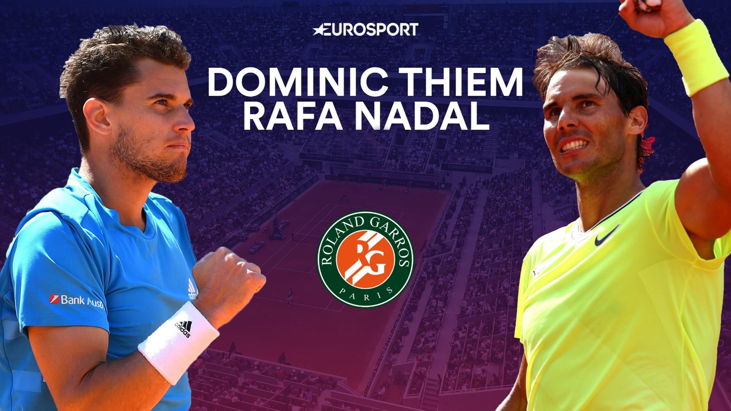 French Open Finale Dominic Thiem - Rafael Nadal jetzt live im TV und Livestream