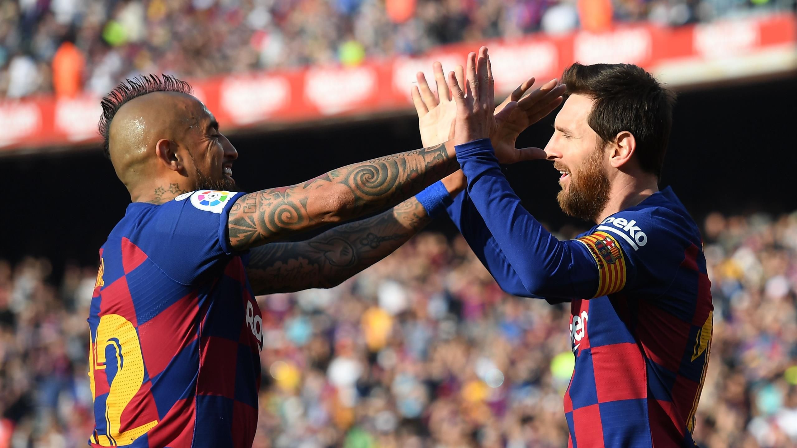 Lionel Messi Schießt Vier Tore Für Den Fc Barcelona Gegen Sd Eibar Eurosport