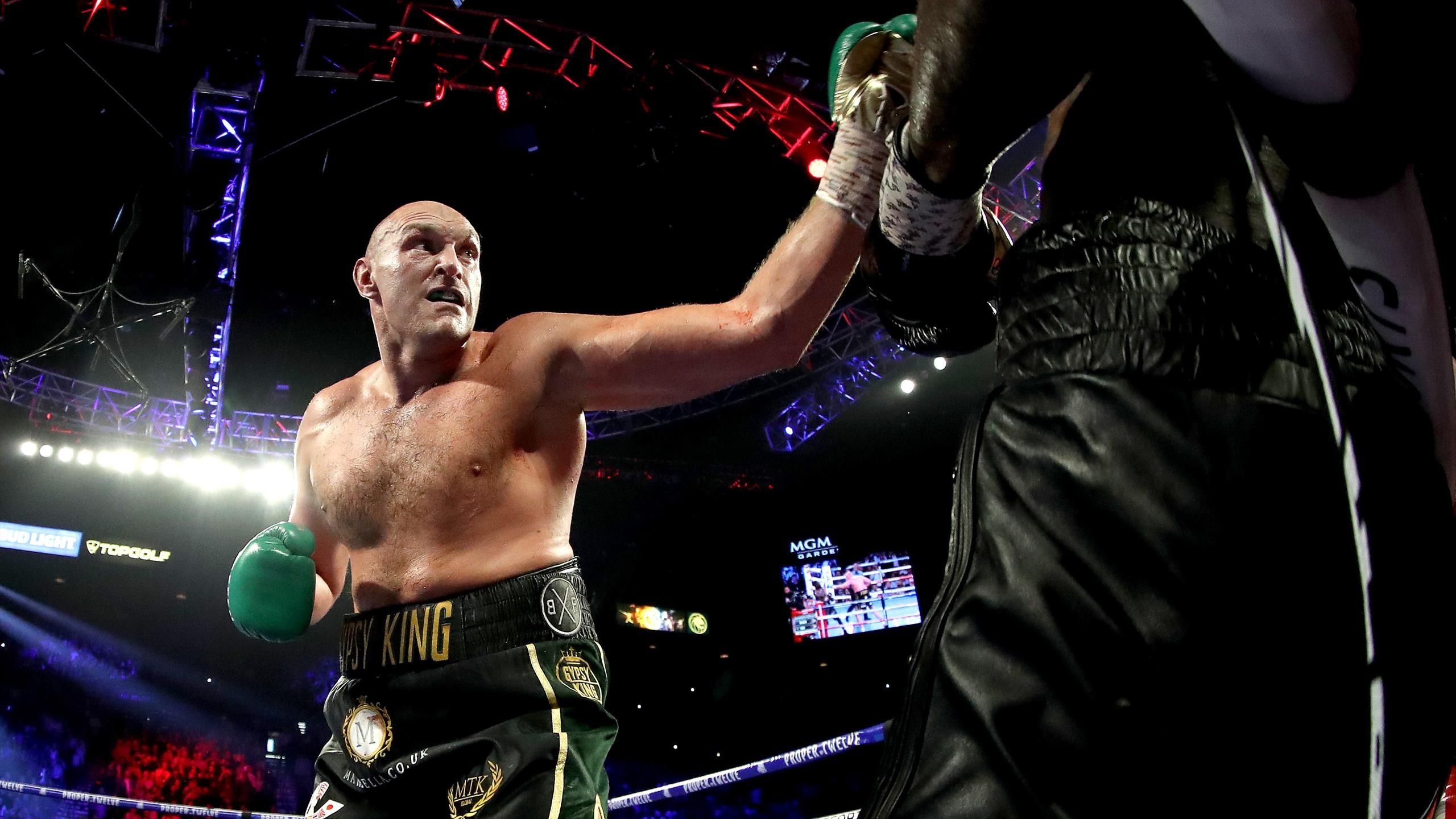 Boxen Anthony Joshua und Tyson Fury einigen sich auf zwei WM-Kämpfe im Schwergewicht
